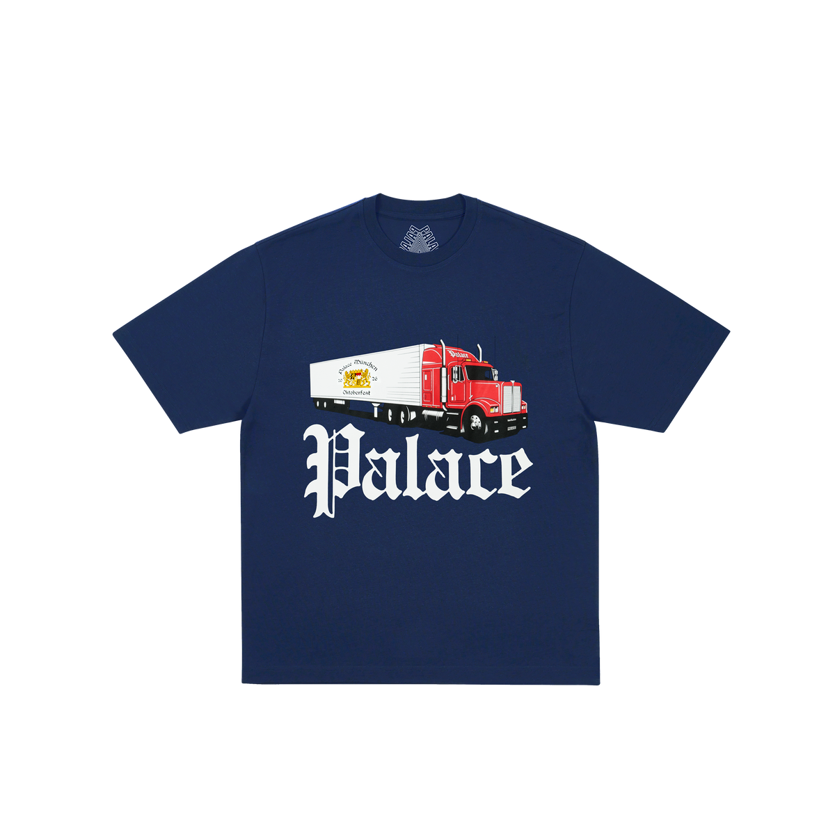 Palace Skateboards Truck OFF T-Shirt RICH WINE