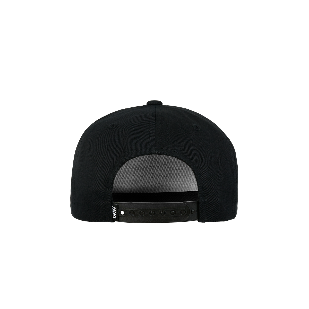 Palace Skateboards Bulldog P Frame 5-Panel Snapback Black