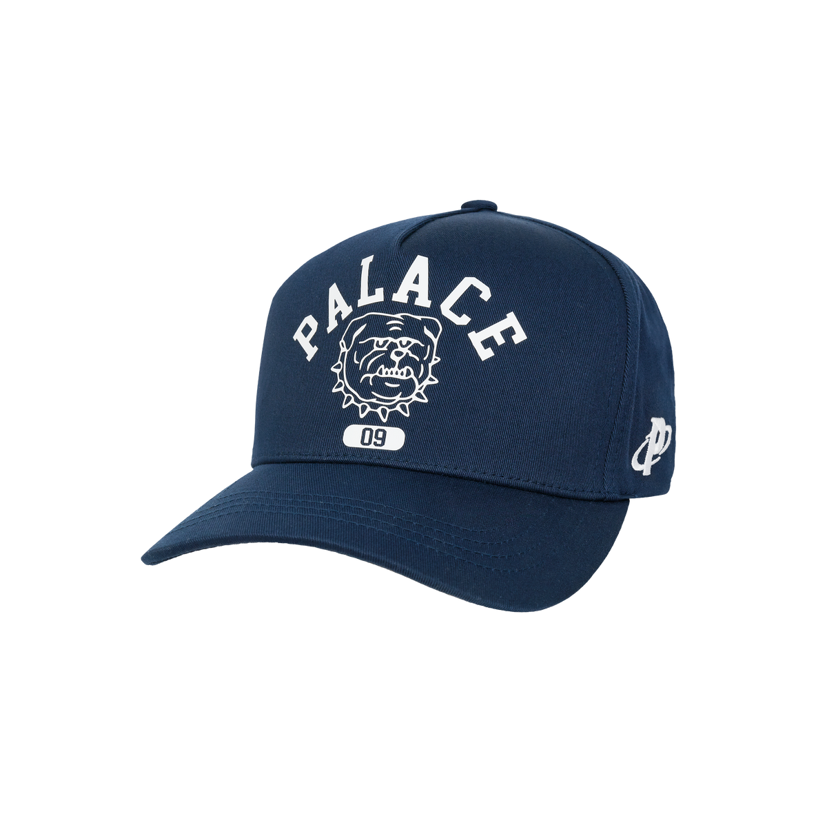 Palace Skateboards Bulldog P Frame 5-Panel Snapback Black