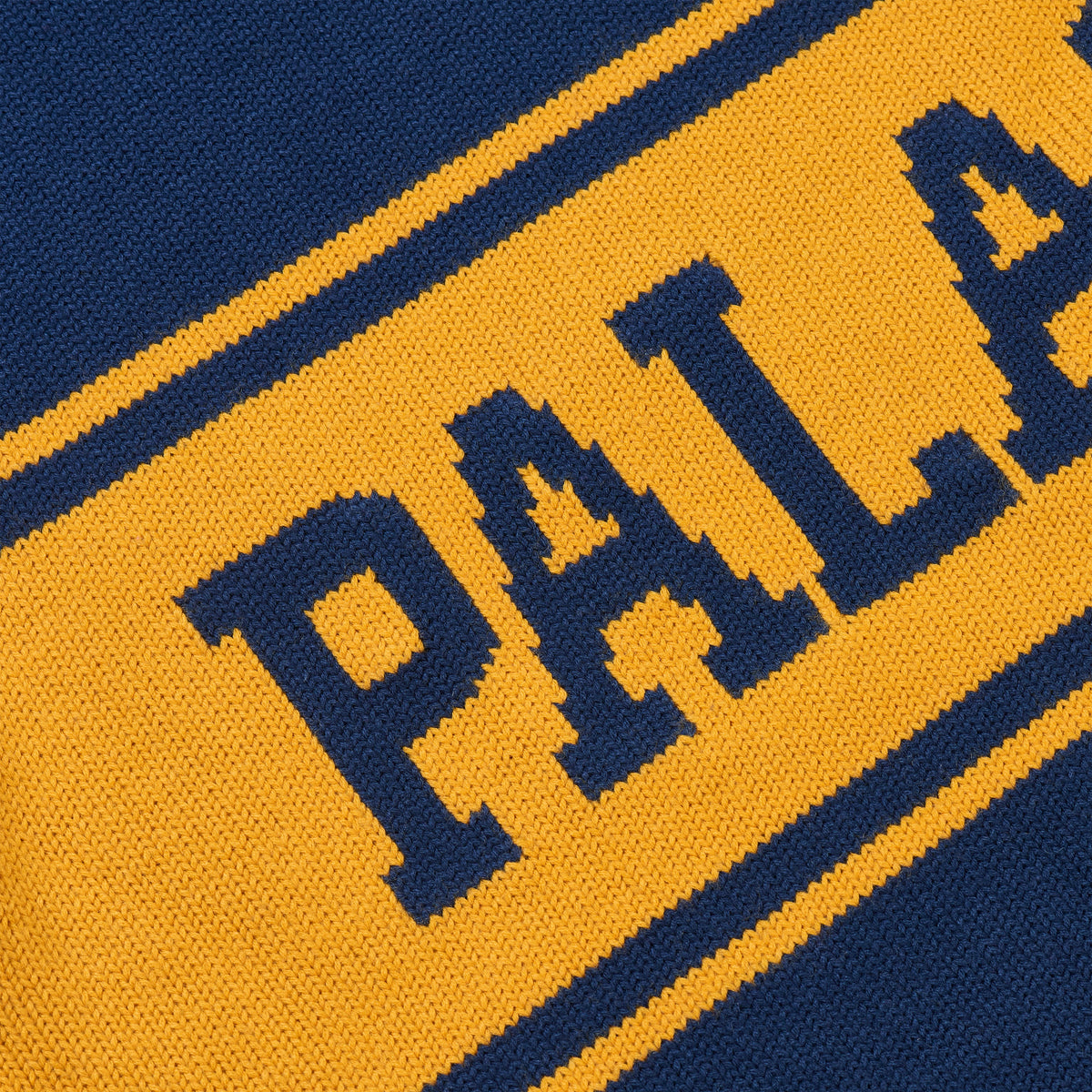 Palace Skateboards College Stripe KNIT NAVY
