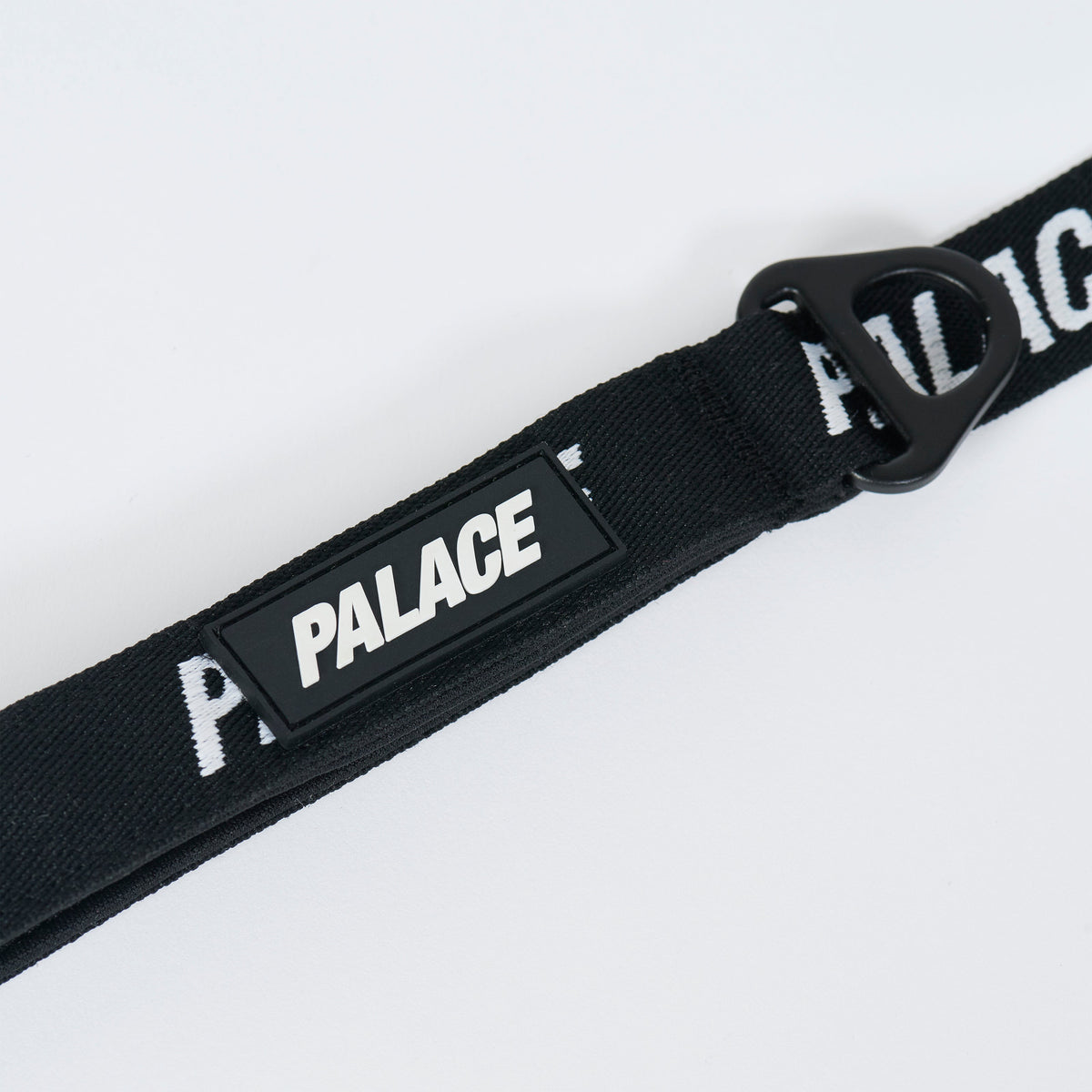 Palace Skateboards Jacquarded DOG Collar and LEAD Black