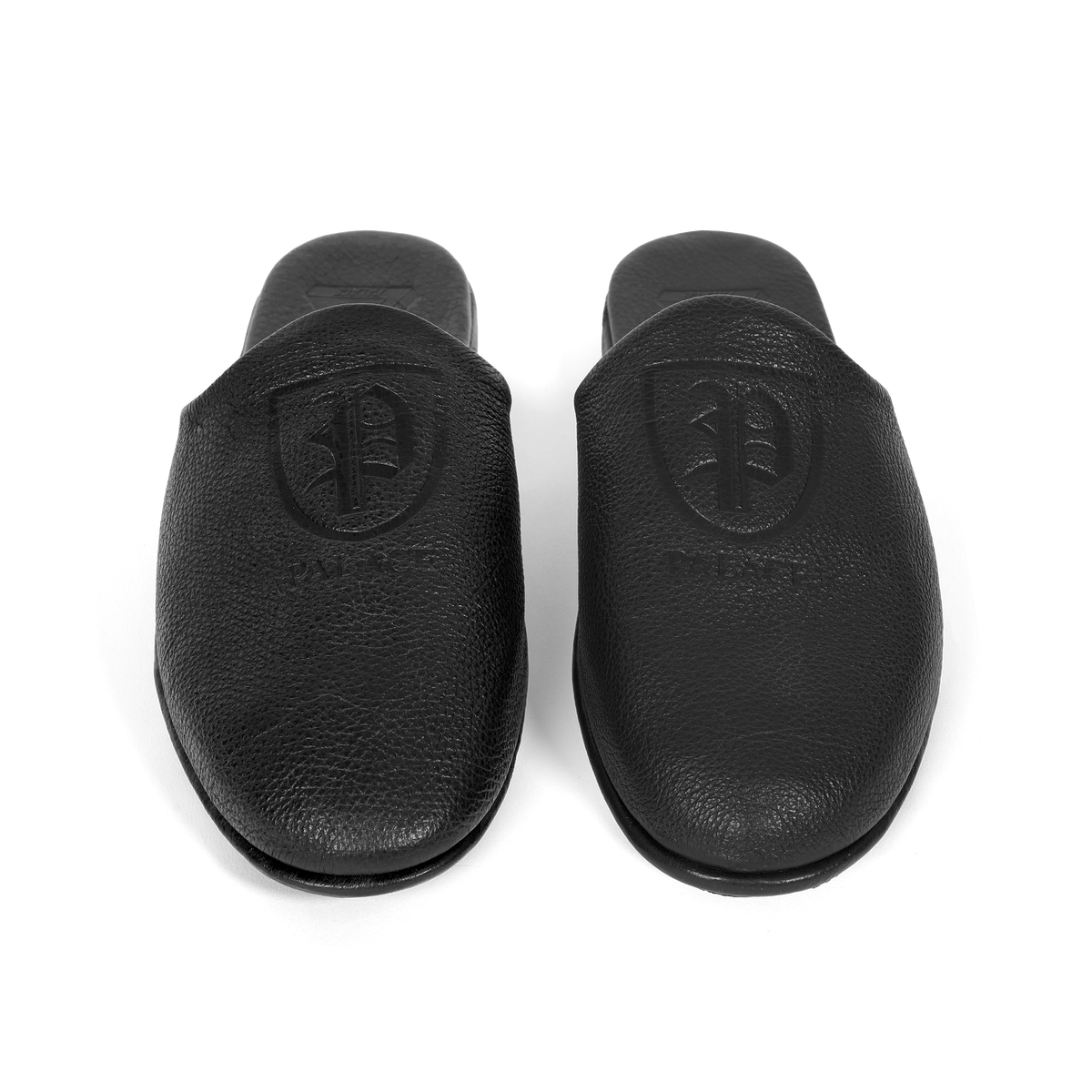 Palace Classic Leather Slipper Black