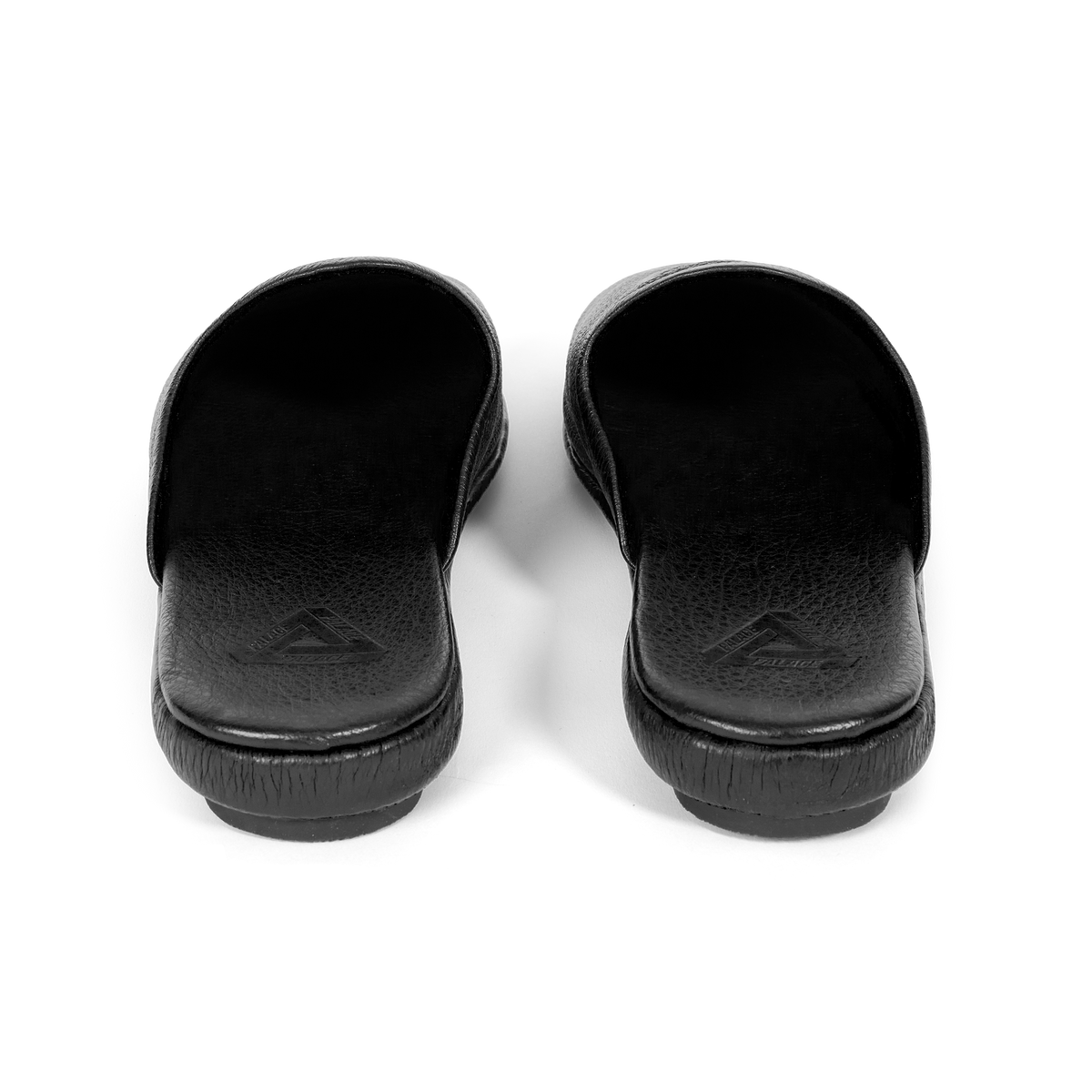 Palace Classic Leather Slipper Black