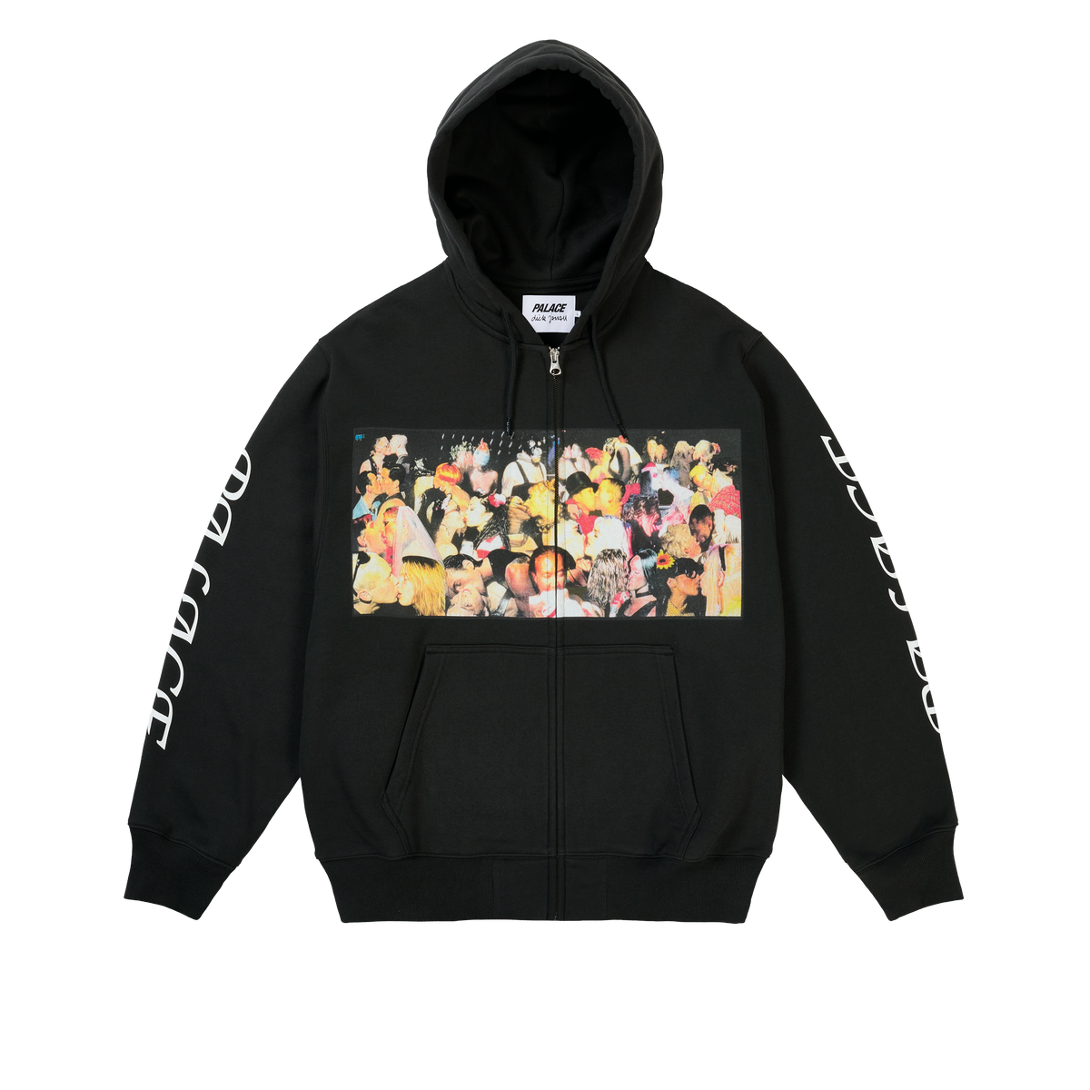 Palace Skateboards DICK Jewell ZIP HOOD RICH WINE