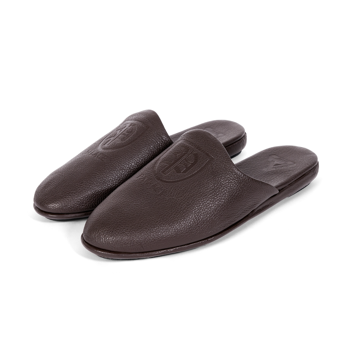 Palace Classic Leather Slipper Black