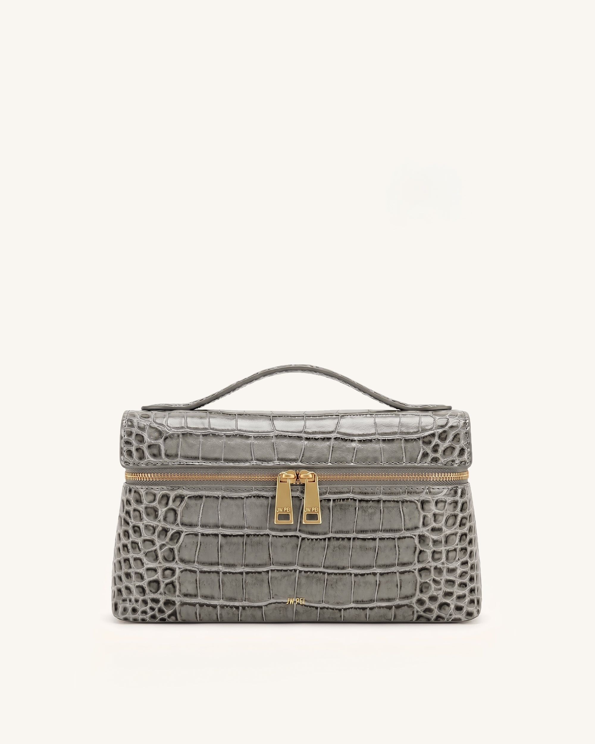 Jw Pei Thea Top Handle Bag Grey Croc