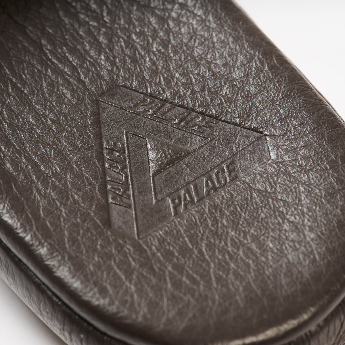 Palace Classic Leather Slipper Brown