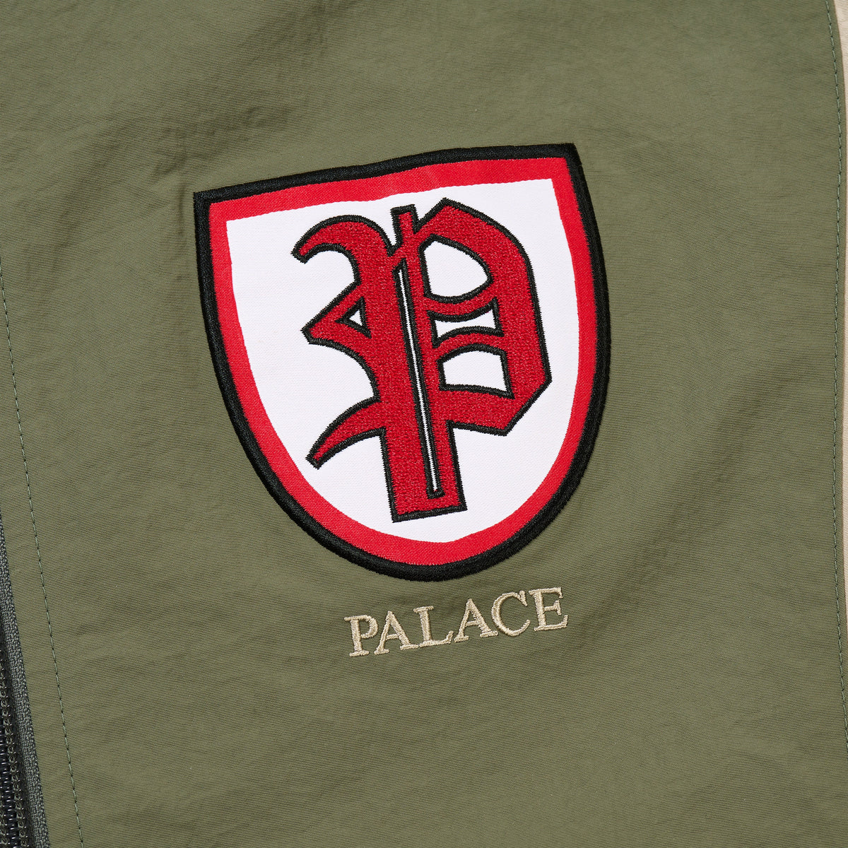 Palace Skateboards Scrum Hooded Shell Jacket Olive