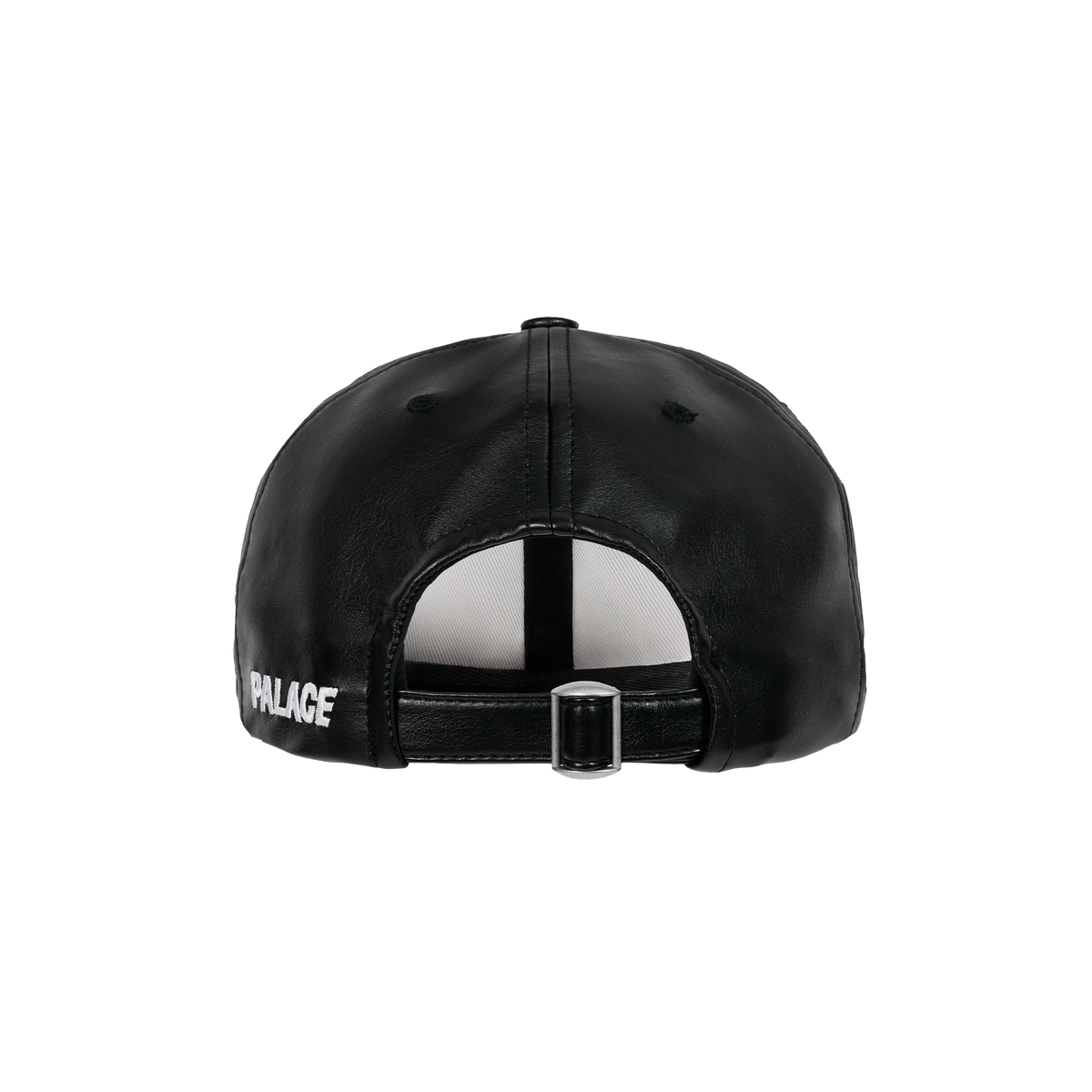 Palace Skateboards FAUX Leather P 6-Panel Black