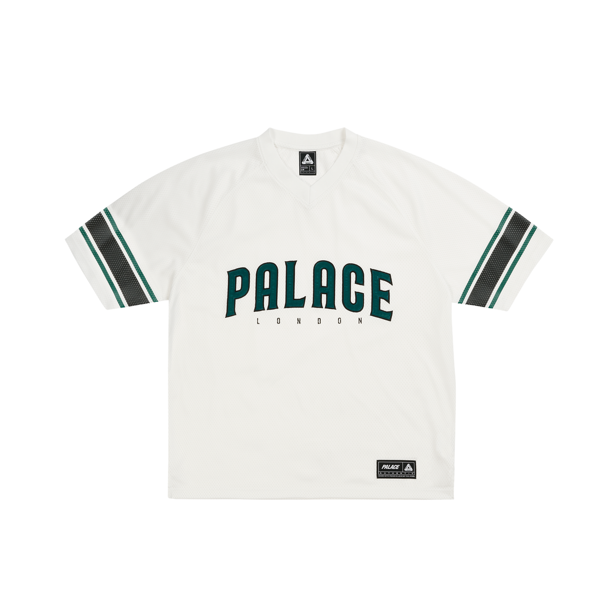 Palace Skateboards Satin the PARK MESH Jersey White