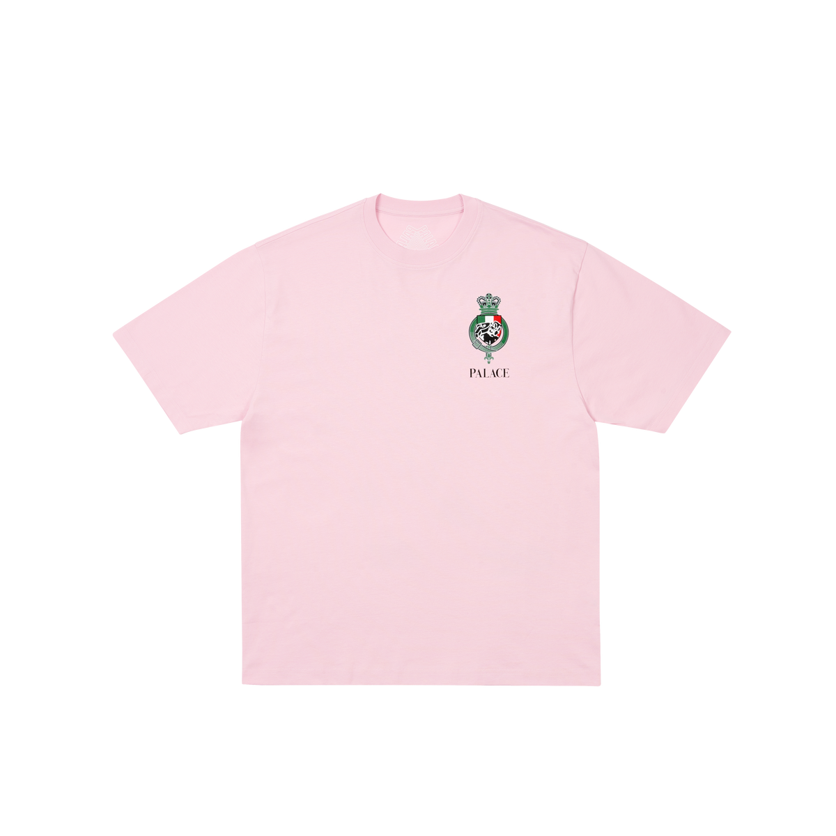 Palace Skateboards Heavy Crest T-Shirt Sweet PINK