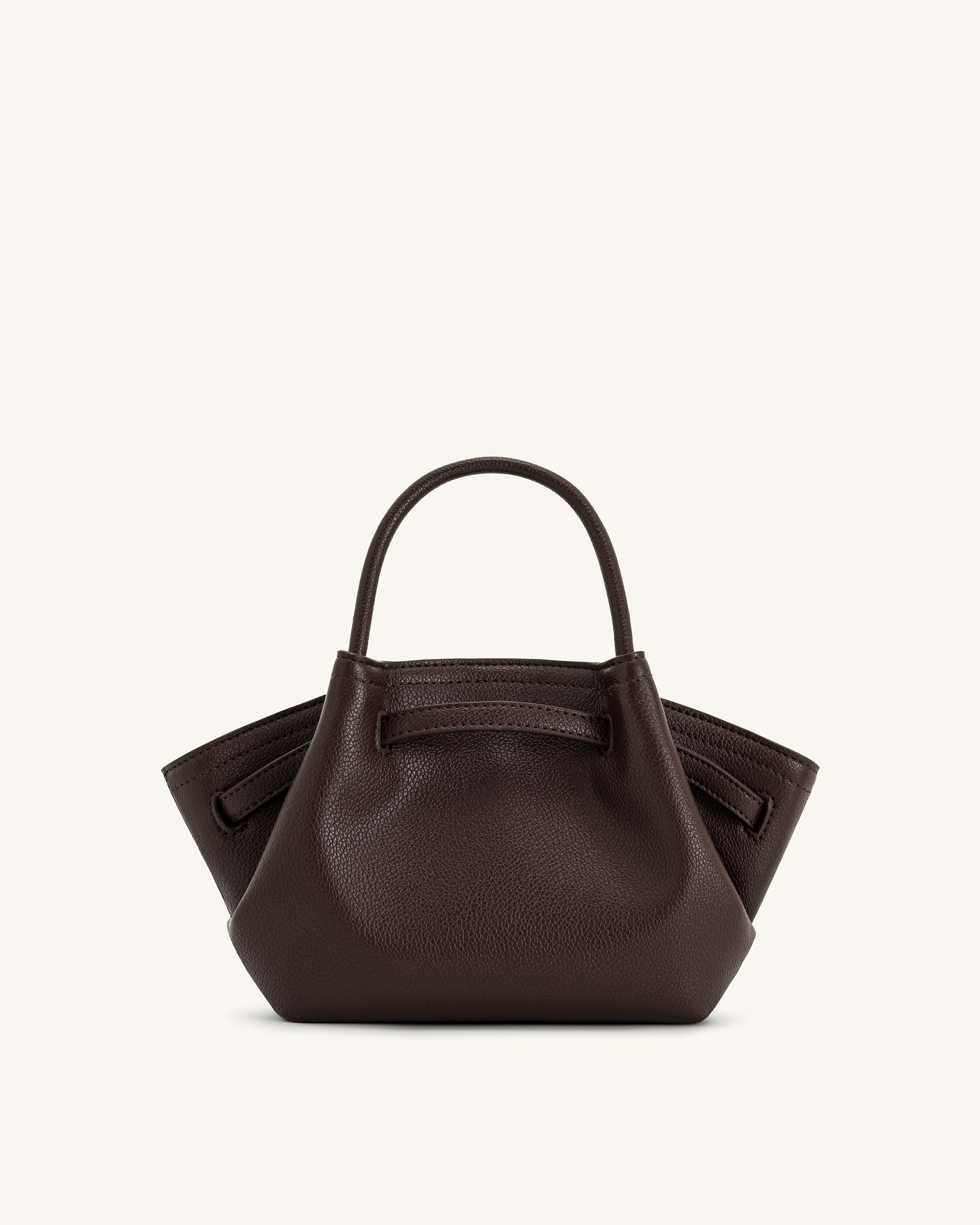 Jw Pei Hana Mini Tote Bag Dark Brown