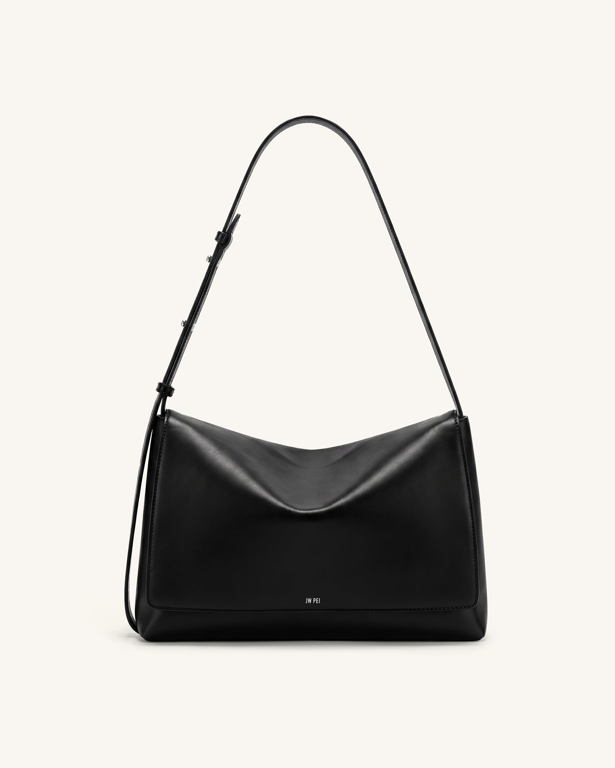 Jw Pei Isolde Flap Shoulder Bag Black