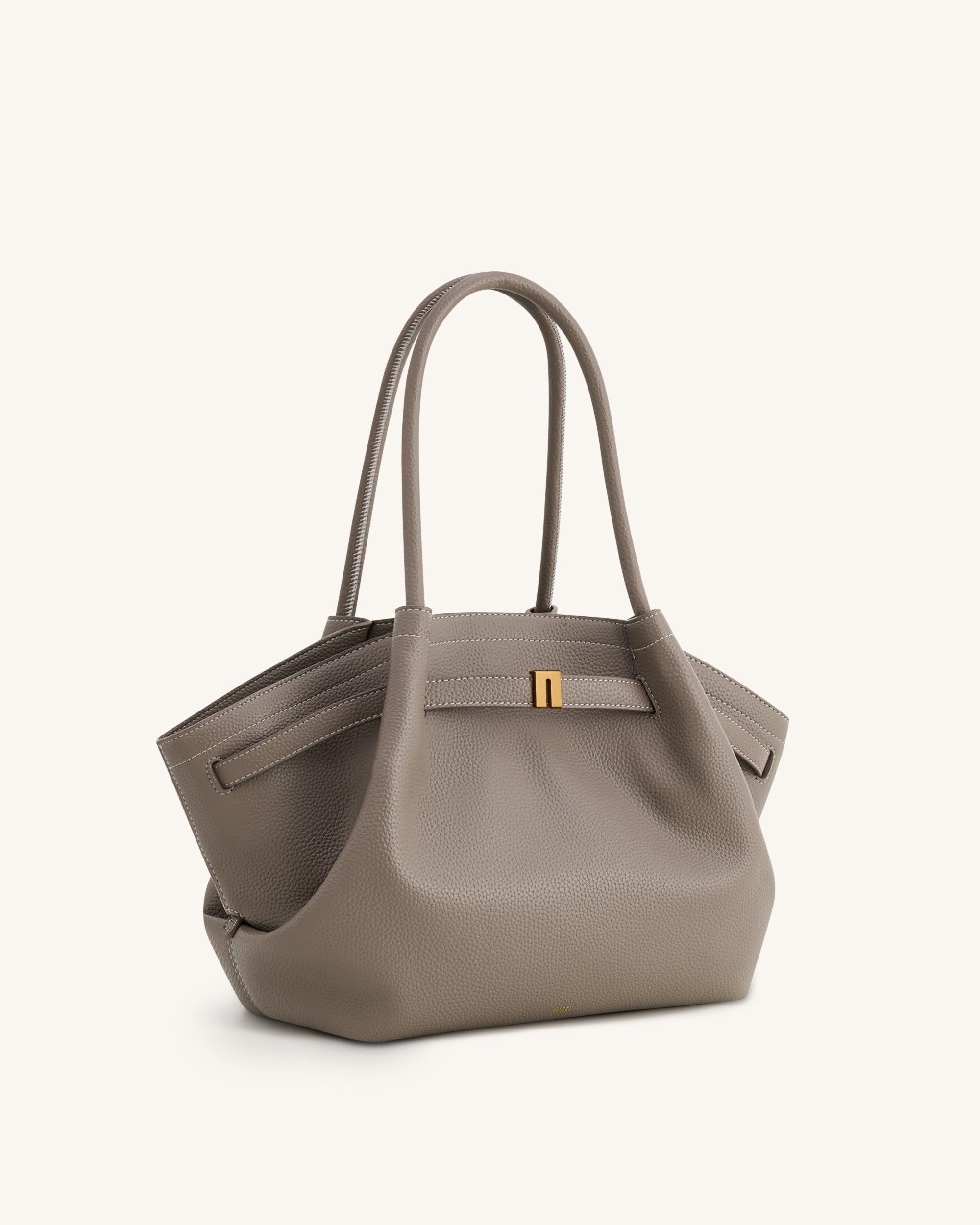 Jw Pei Hana Medium Tote Bag Taupe