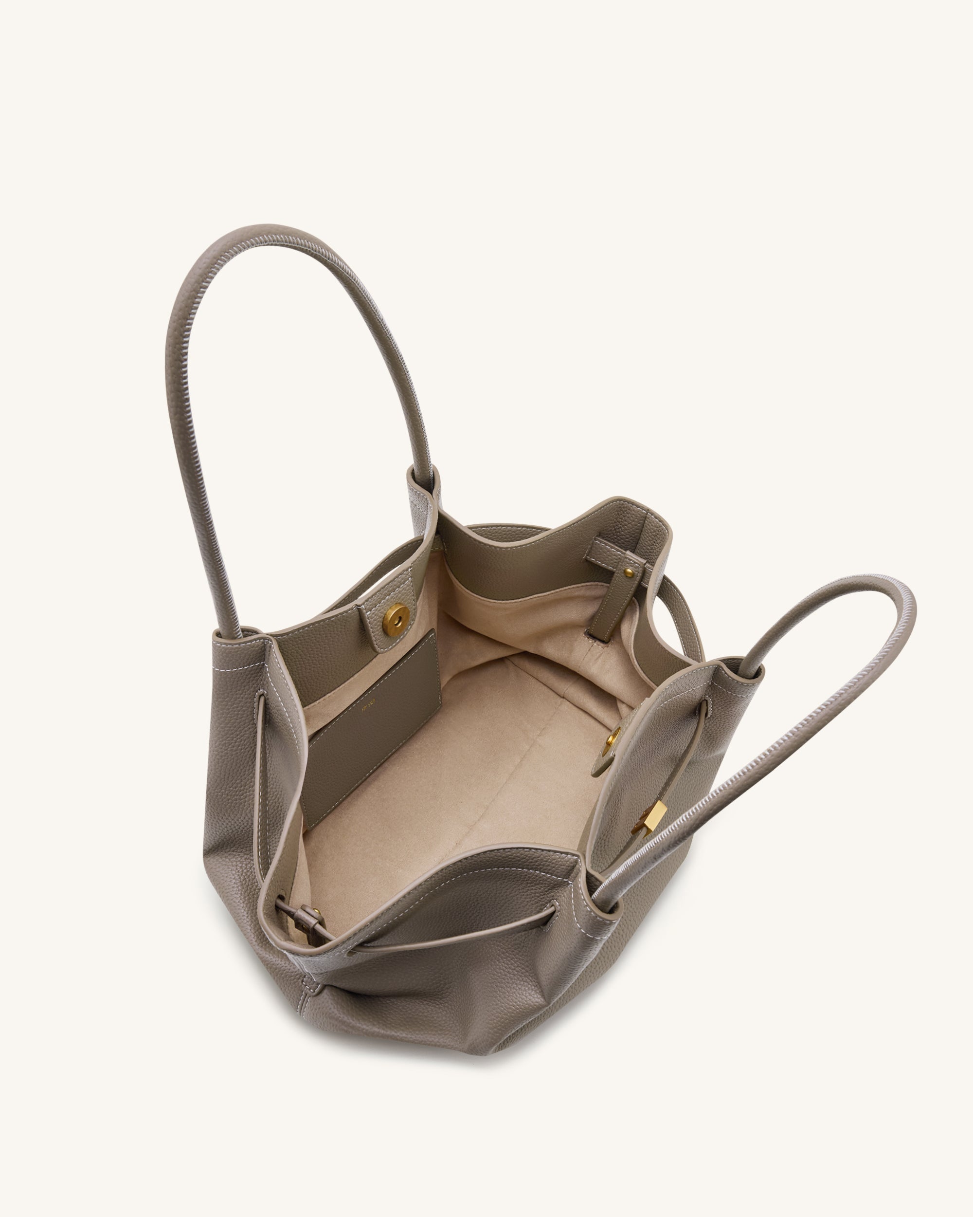 Jw Pei Hana Medium Tote Bag Taupe