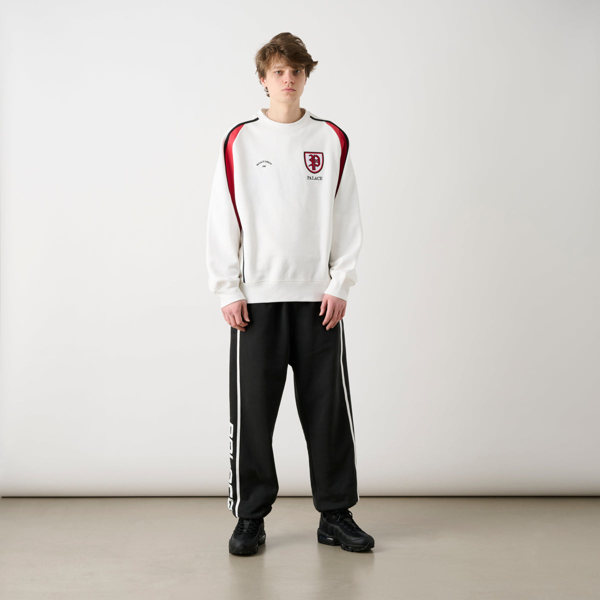Palace Skateboards Scrum CREW White