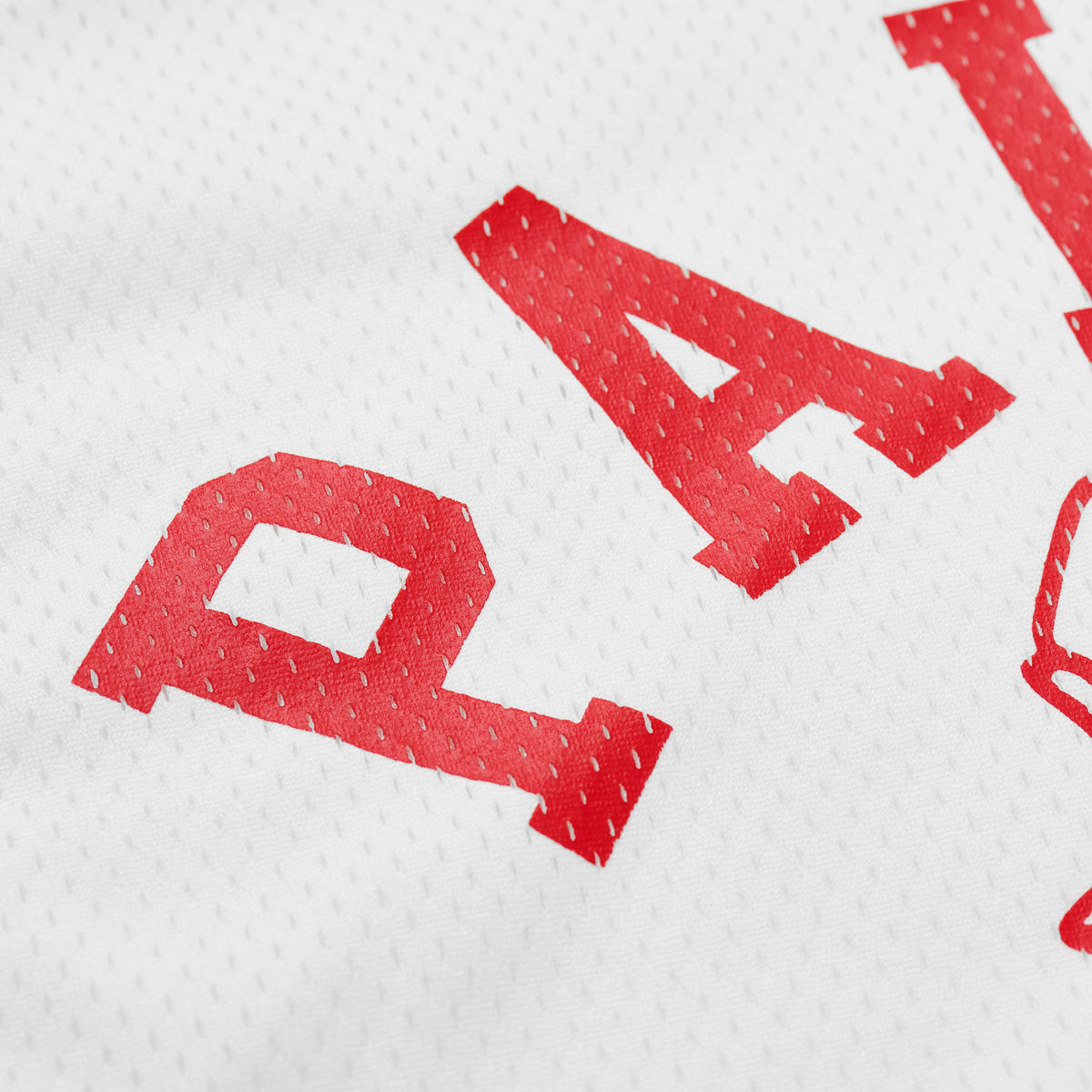 Palace Skateboards Bulldog MESH Jersey White