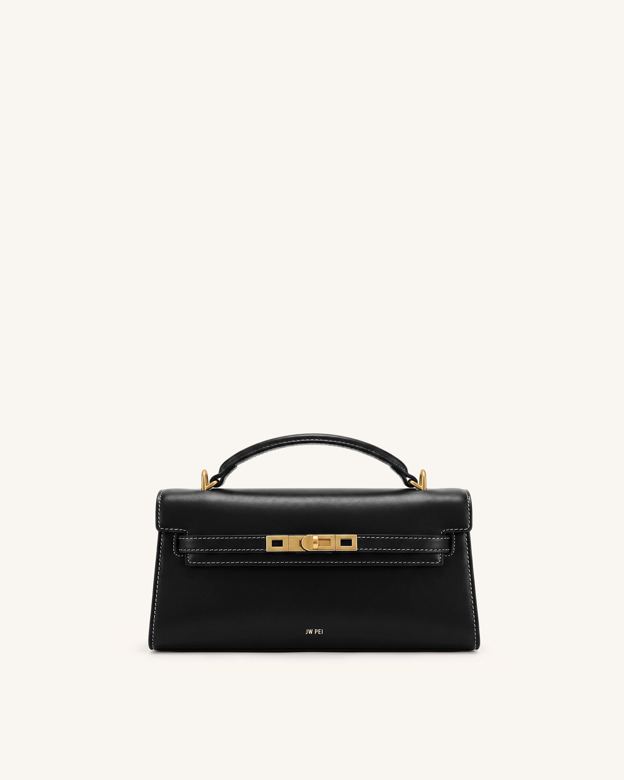 Jw Pei Noor Top Handle Bag Ink Black