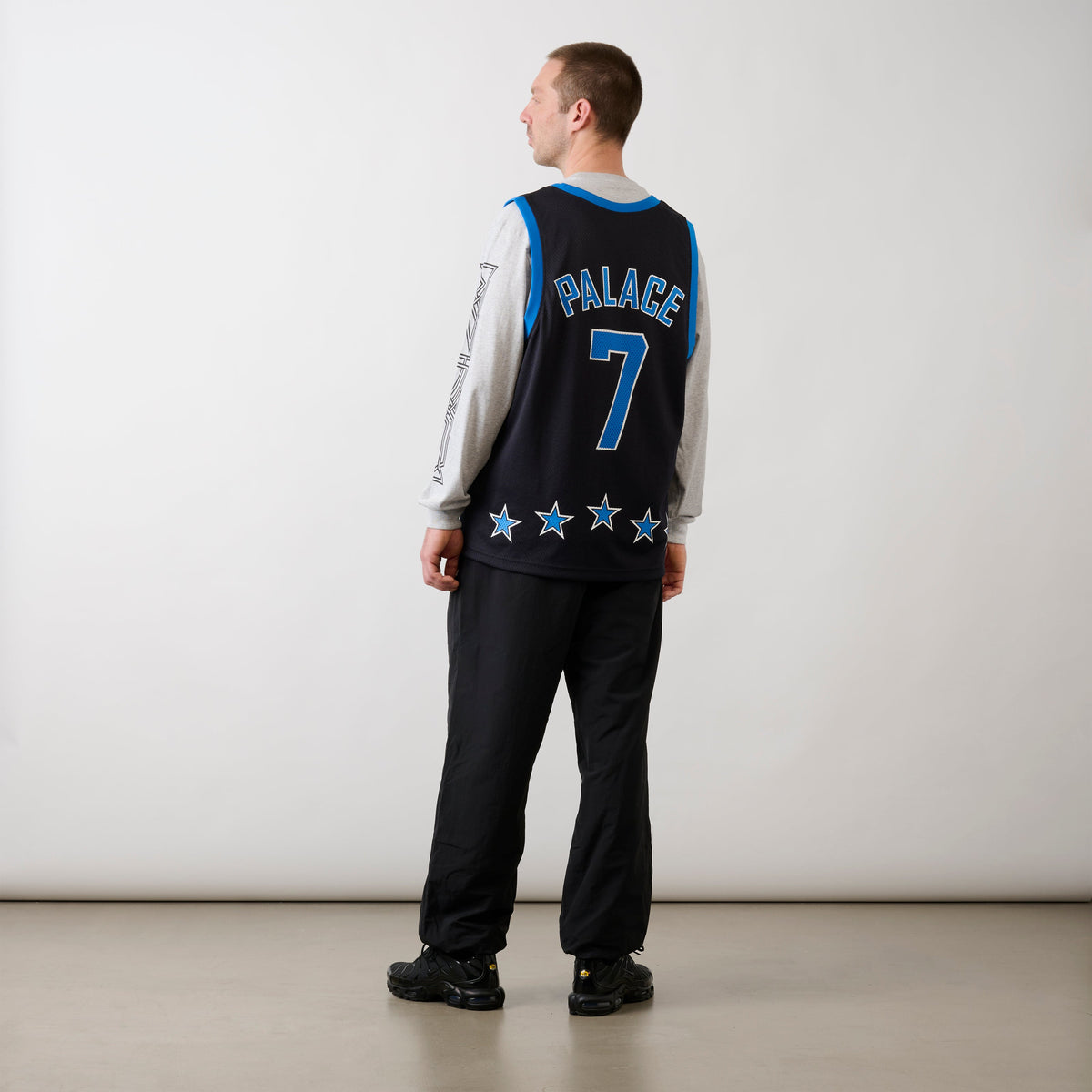 Palace Skateboards Lightning Basketball VEST Black