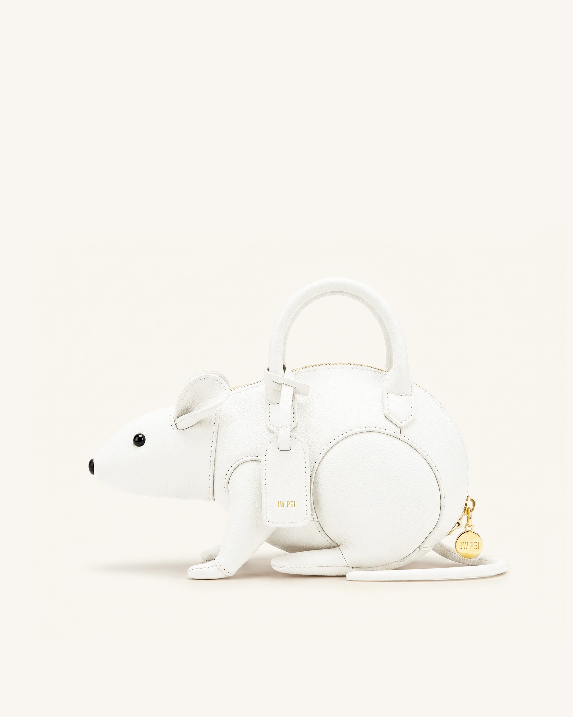 Jw Pei Mia Mouse Top Handle Bag White