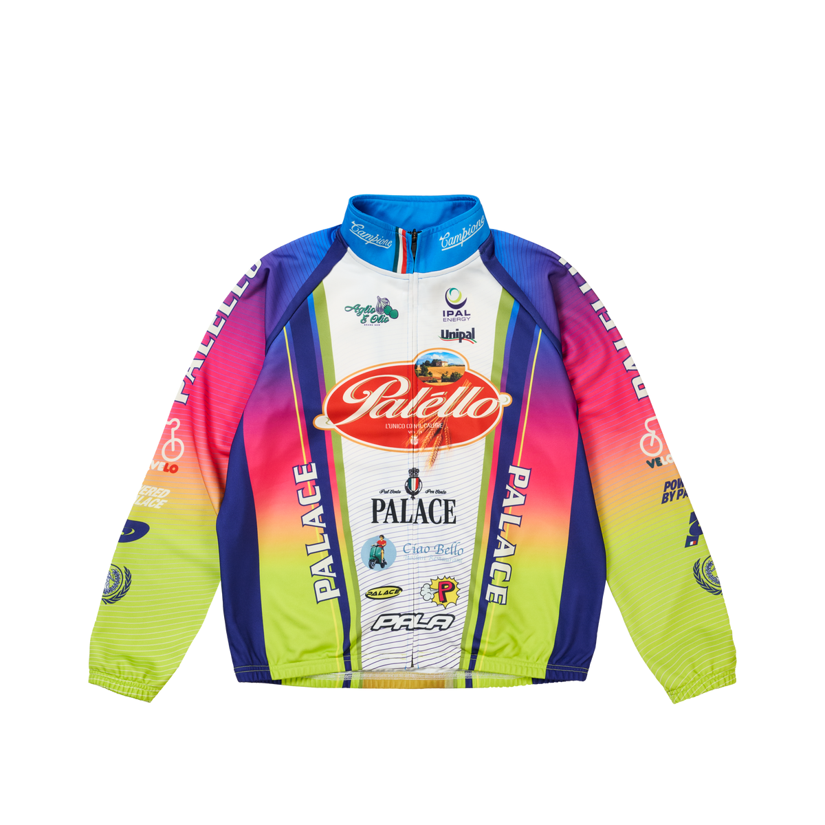 Palace Skateboards Palello Cycling ZIP Jacket Multi