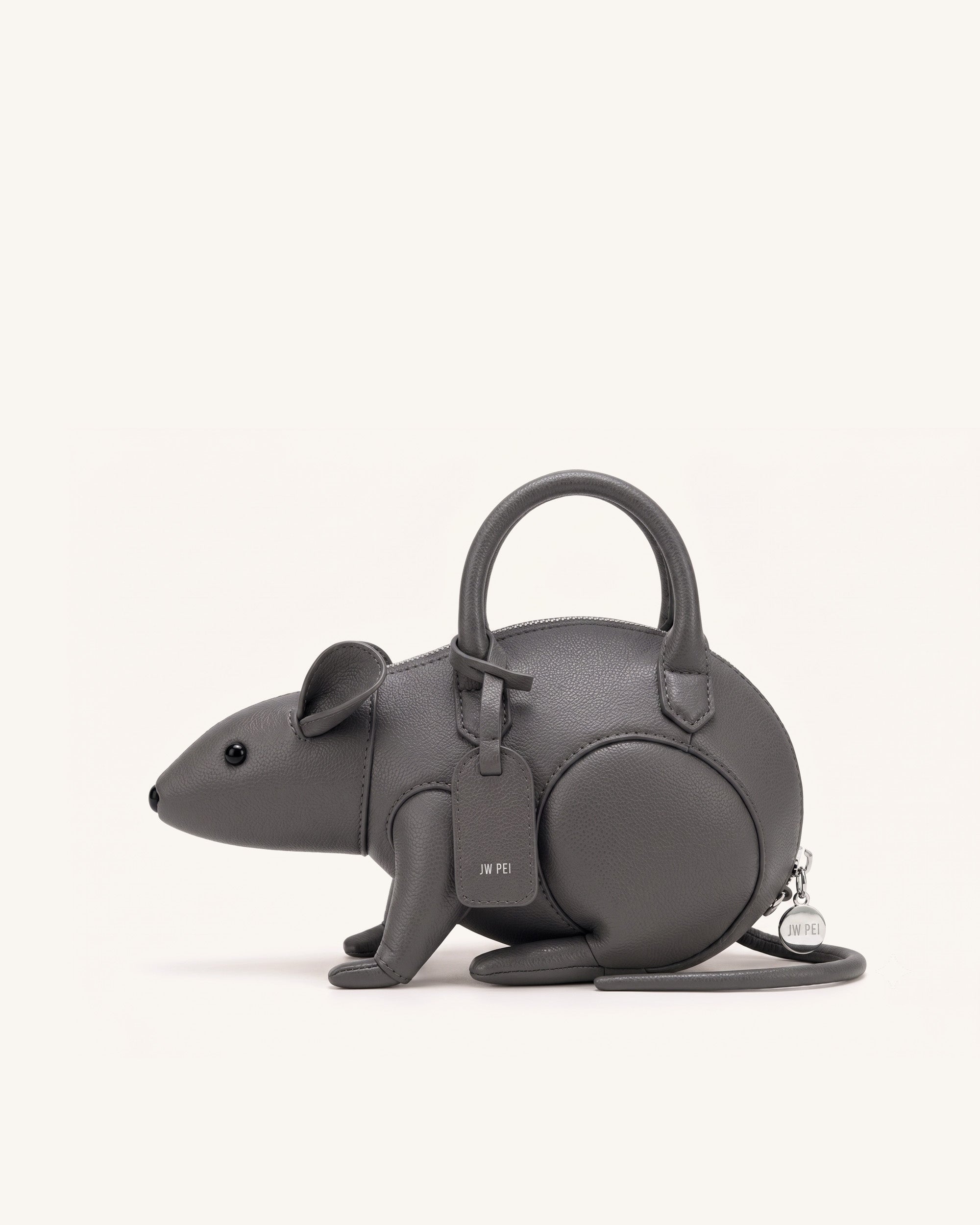 Jw Pei Mia Mouse Top Handle Bag Gray