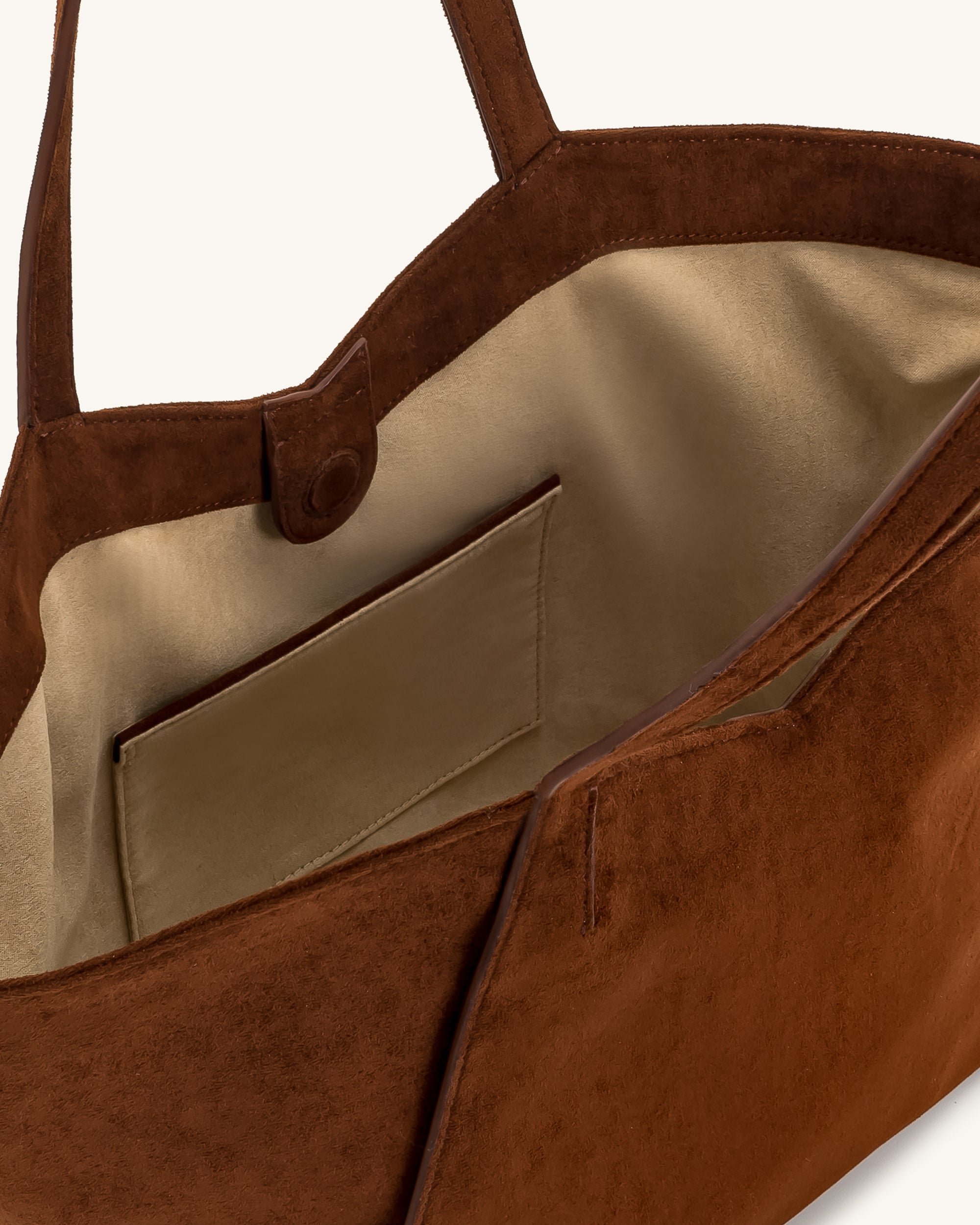 Jw Pei Kiana Large Capacity Tote Bag Dark Brown