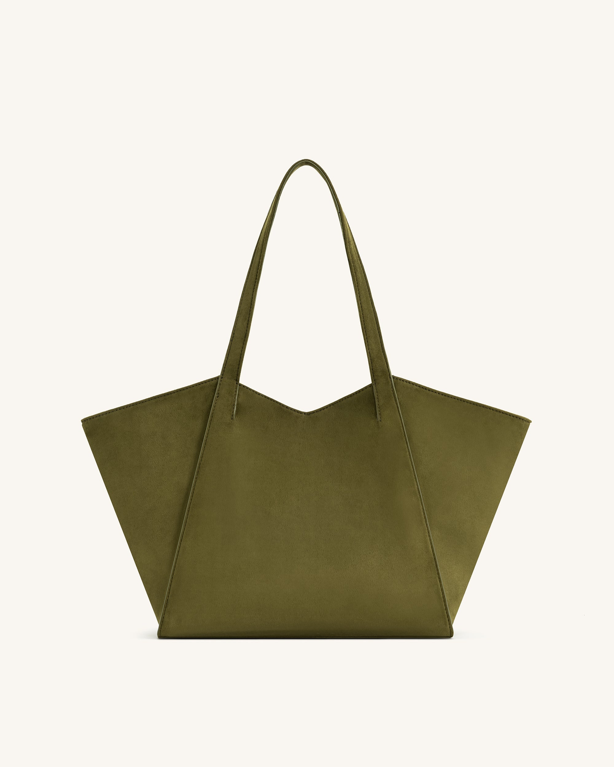 Jw Pei Kiana Large Capacity Tote Bag Dark Olive