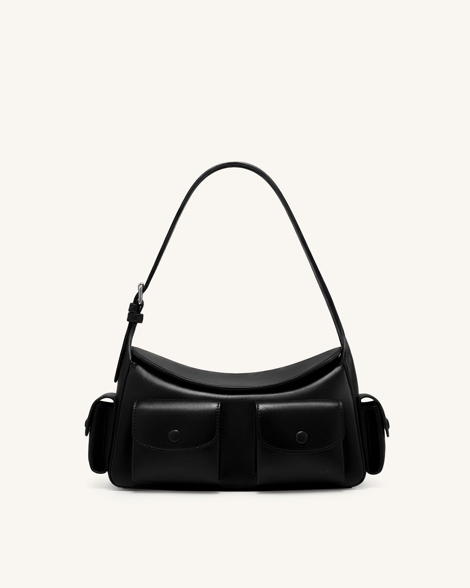 Jw Pei Corinne Multi Pocket Shoulder Bag Black
