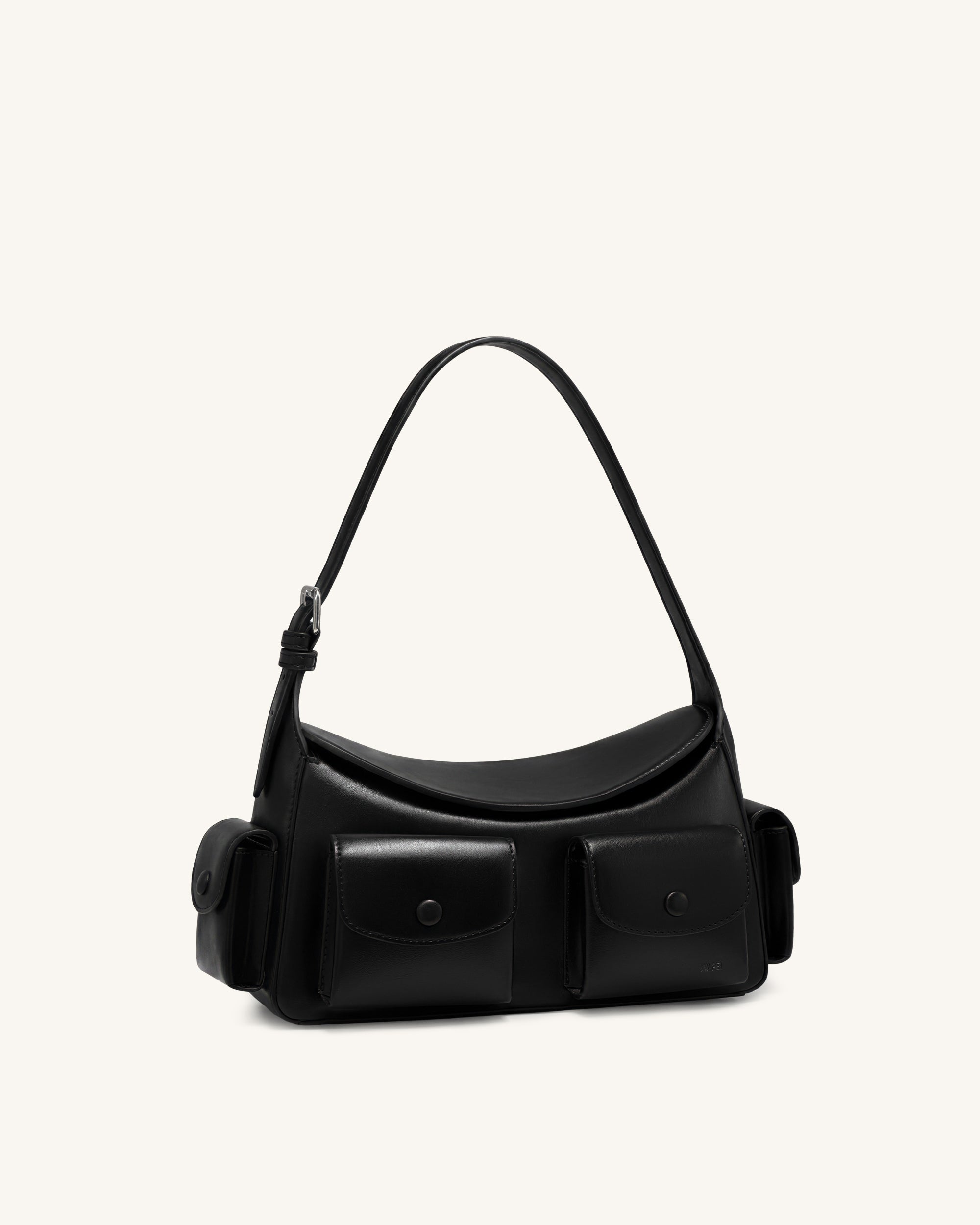 Jw Pei Corinne Multi Pocket Shoulder Bag Black