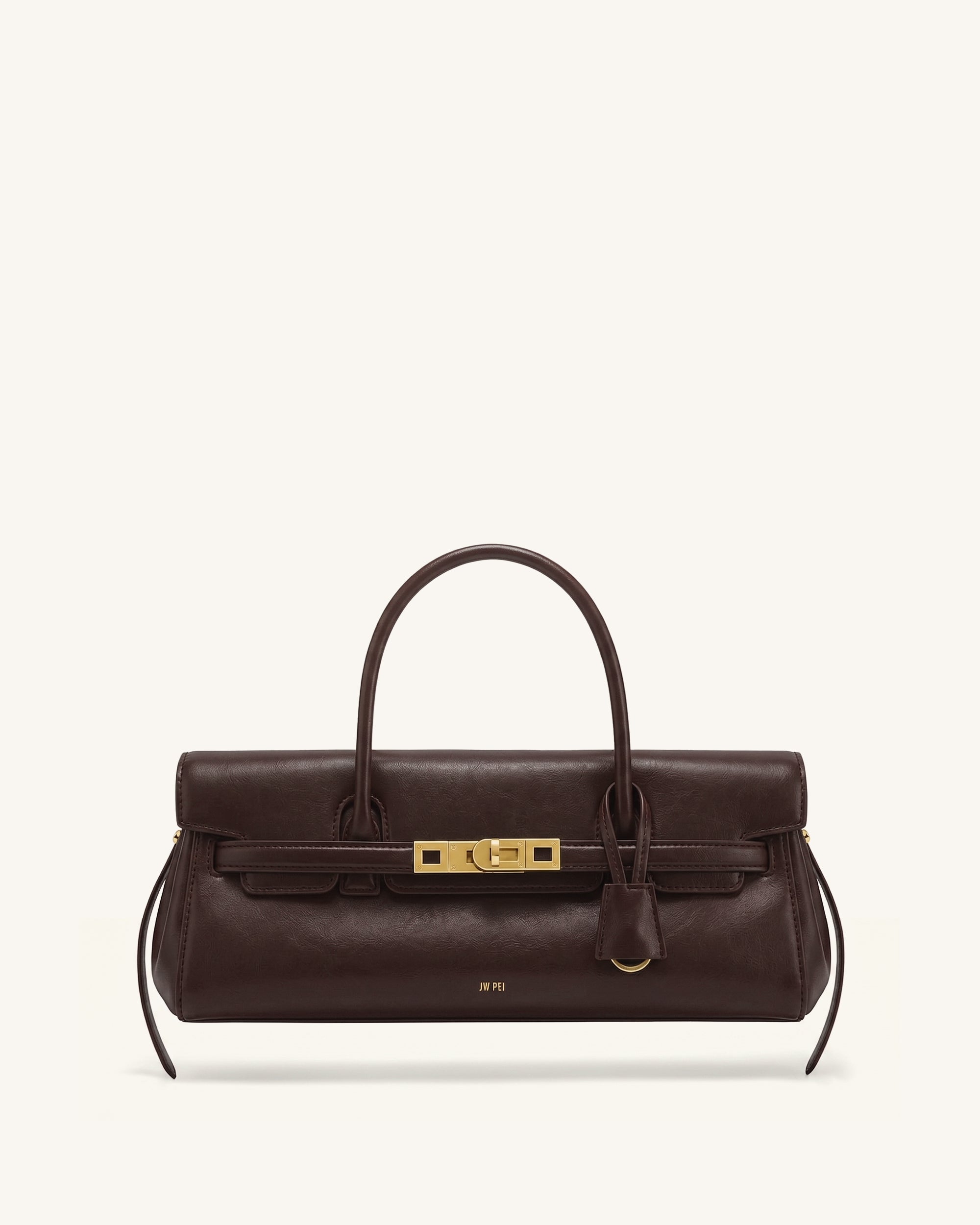 Jw Pei Yara Small Top Handle Shoulder Bag Deep Coffee