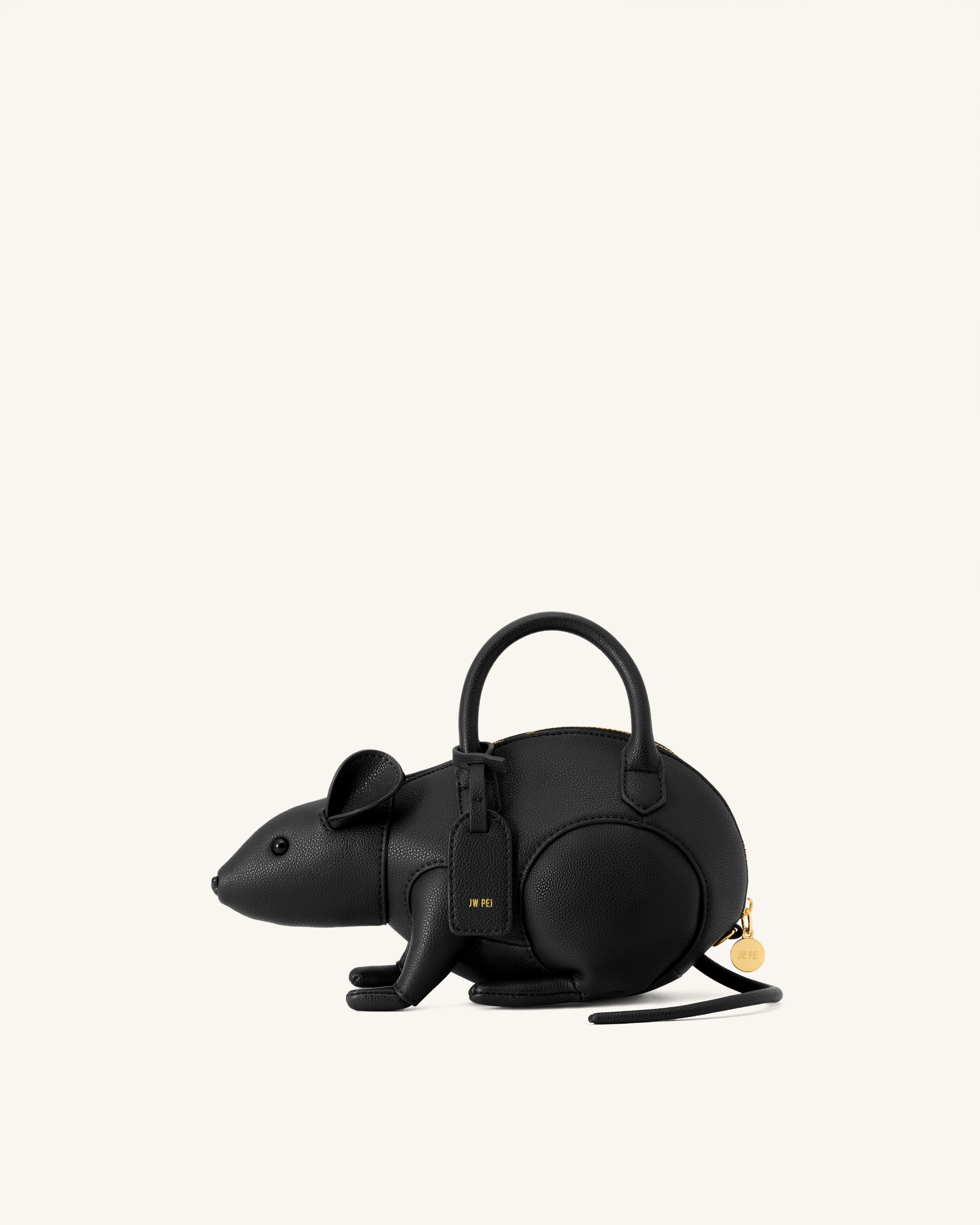 Jw Pei Mia Mouse Top Handle Bag Black