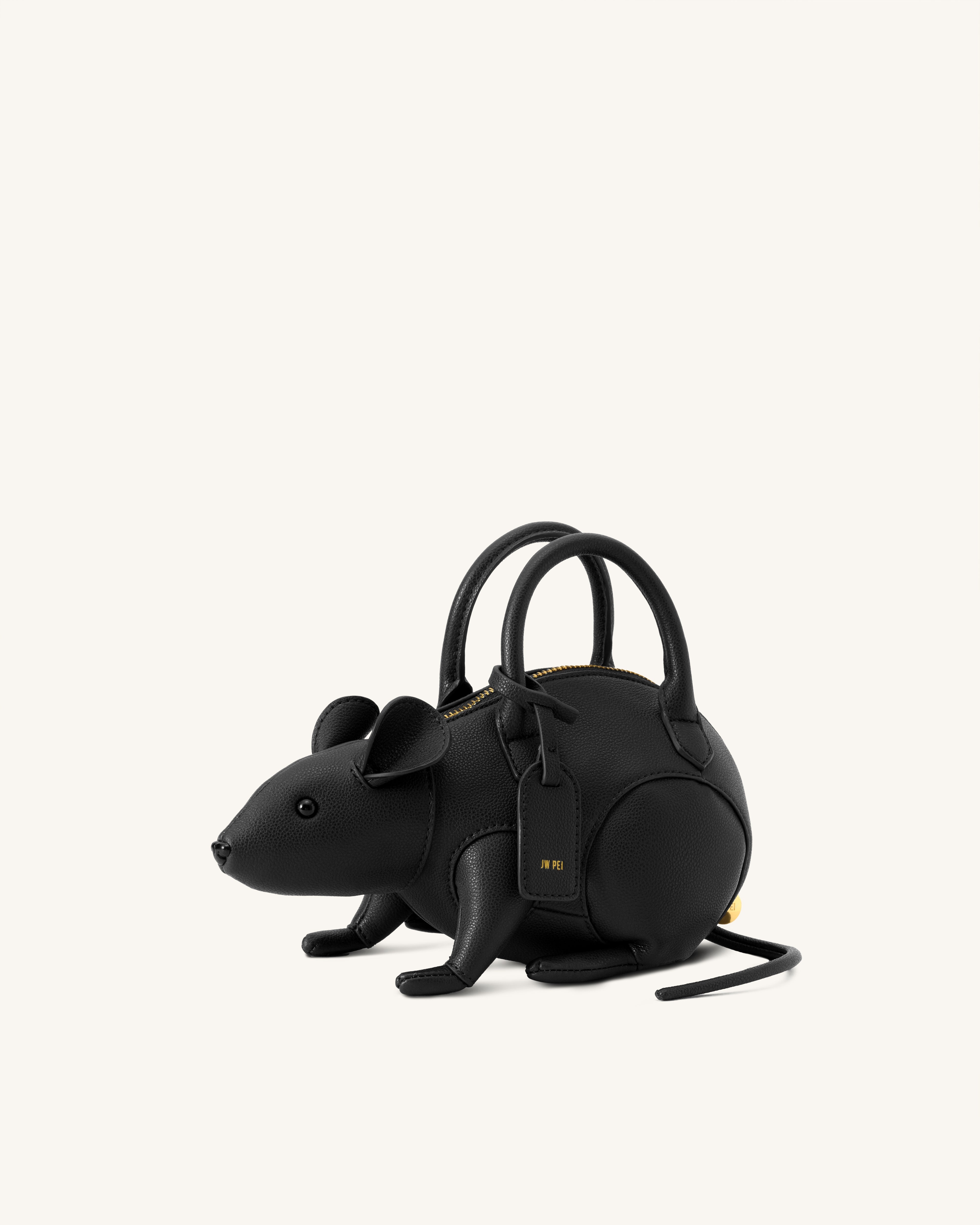 Jw Pei Mia Mouse Top Handle Bag Black