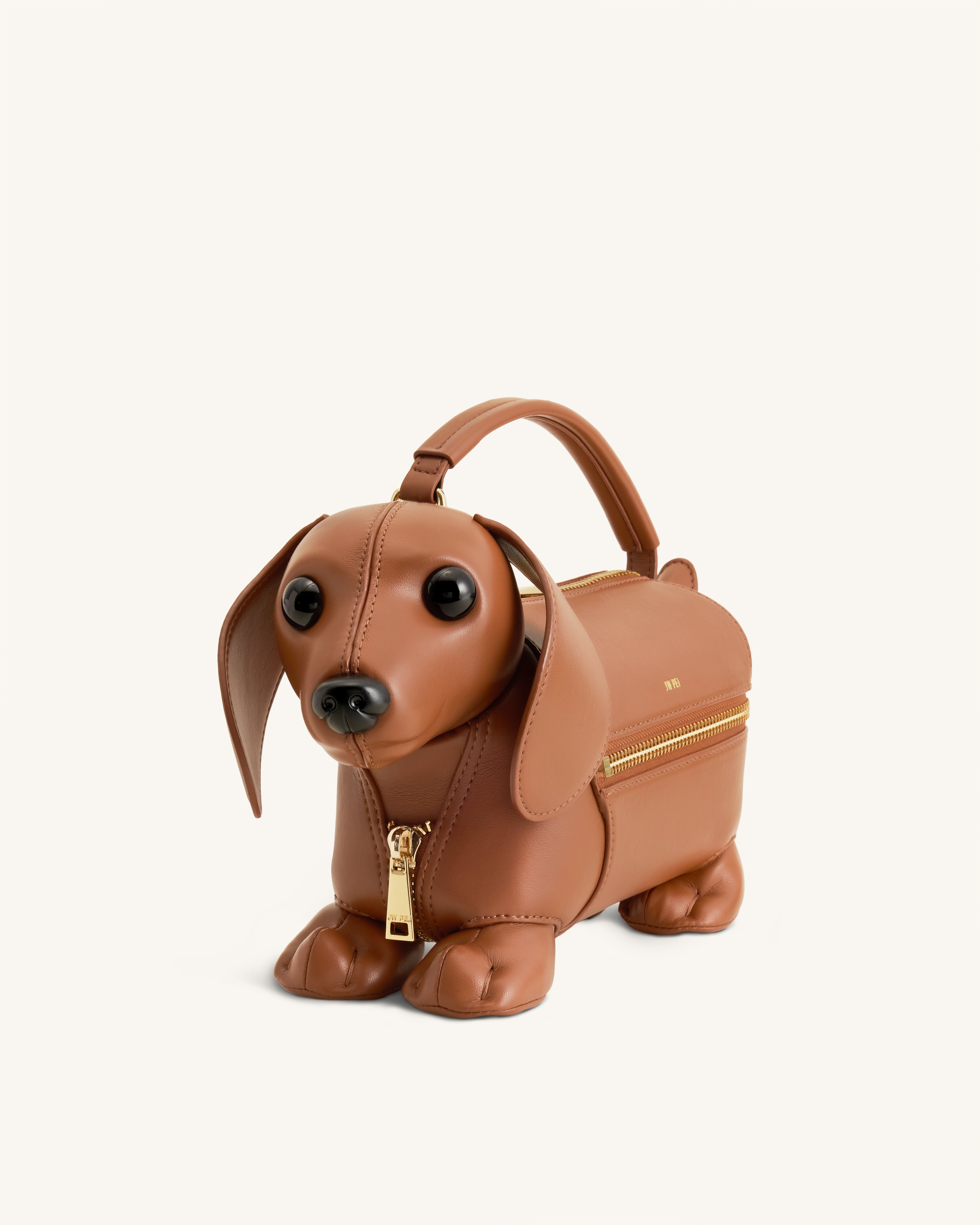 Jw Pei Emilia Dog Shaped Bag Brown