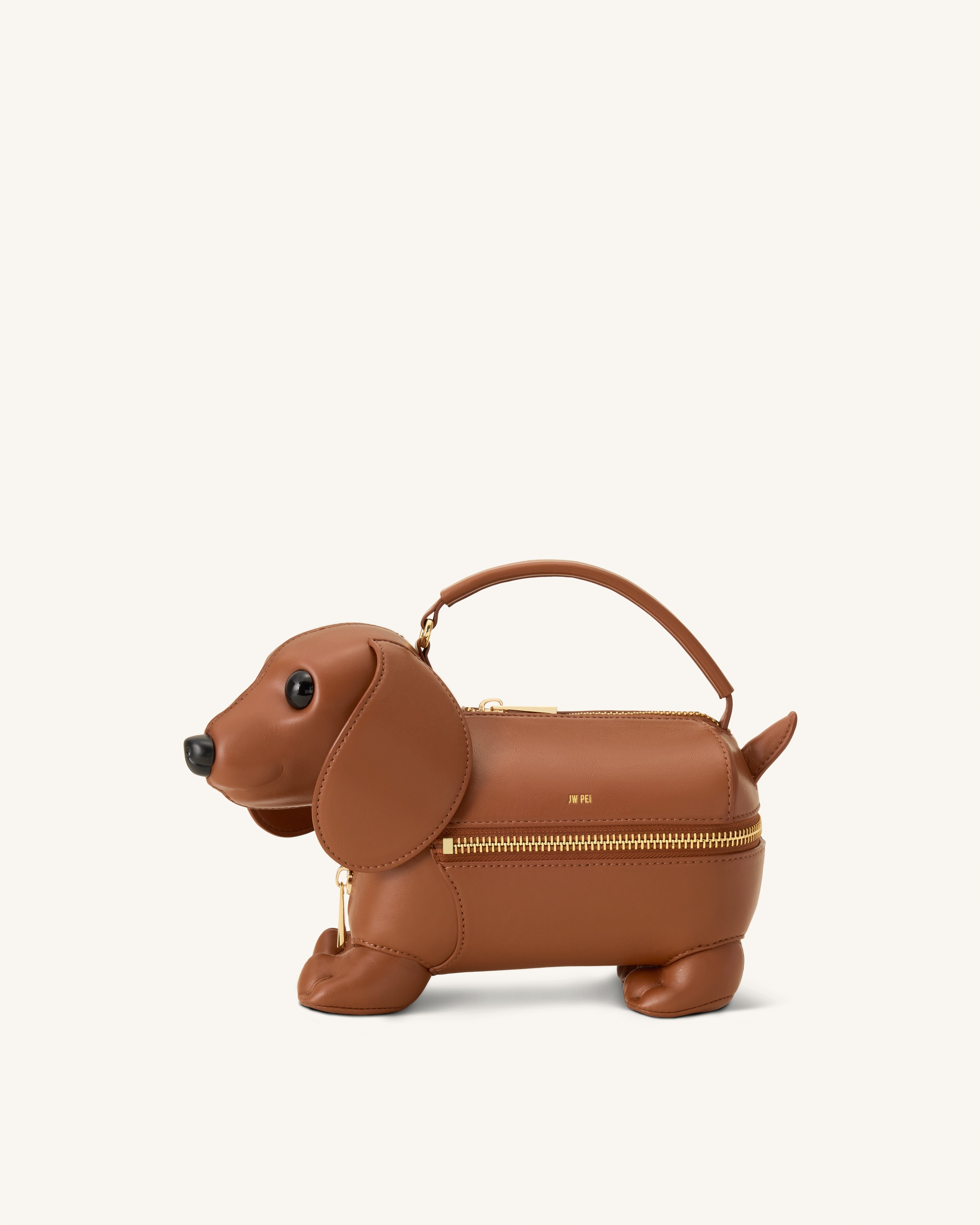 Jw Pei Emilia Dog Shaped Bag Brown