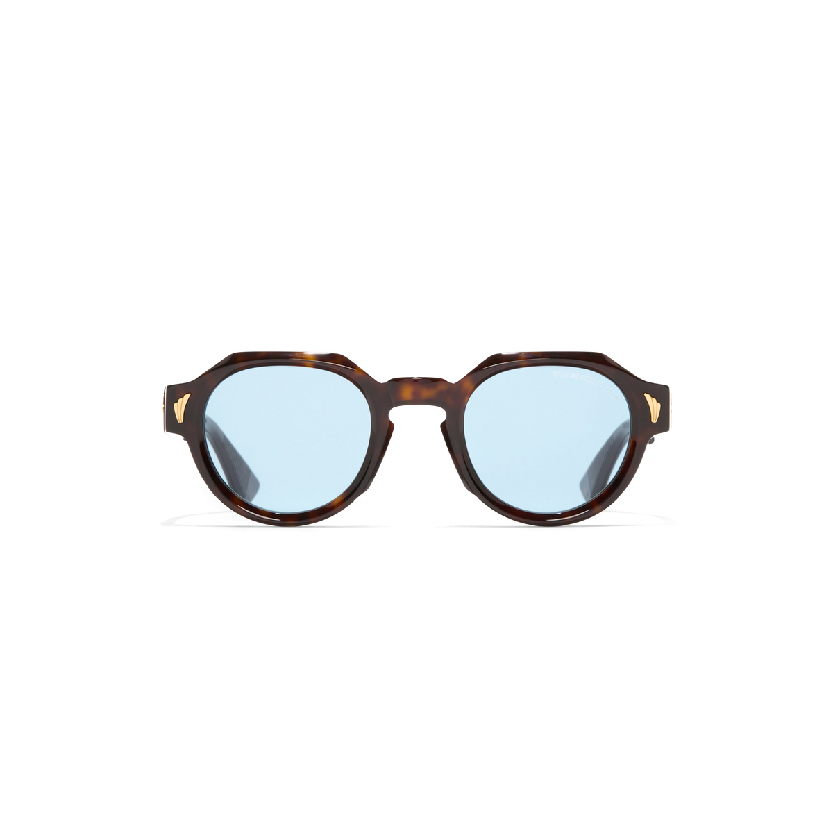 Palace Cutler and Gross Victory Round Sunglasses Havana