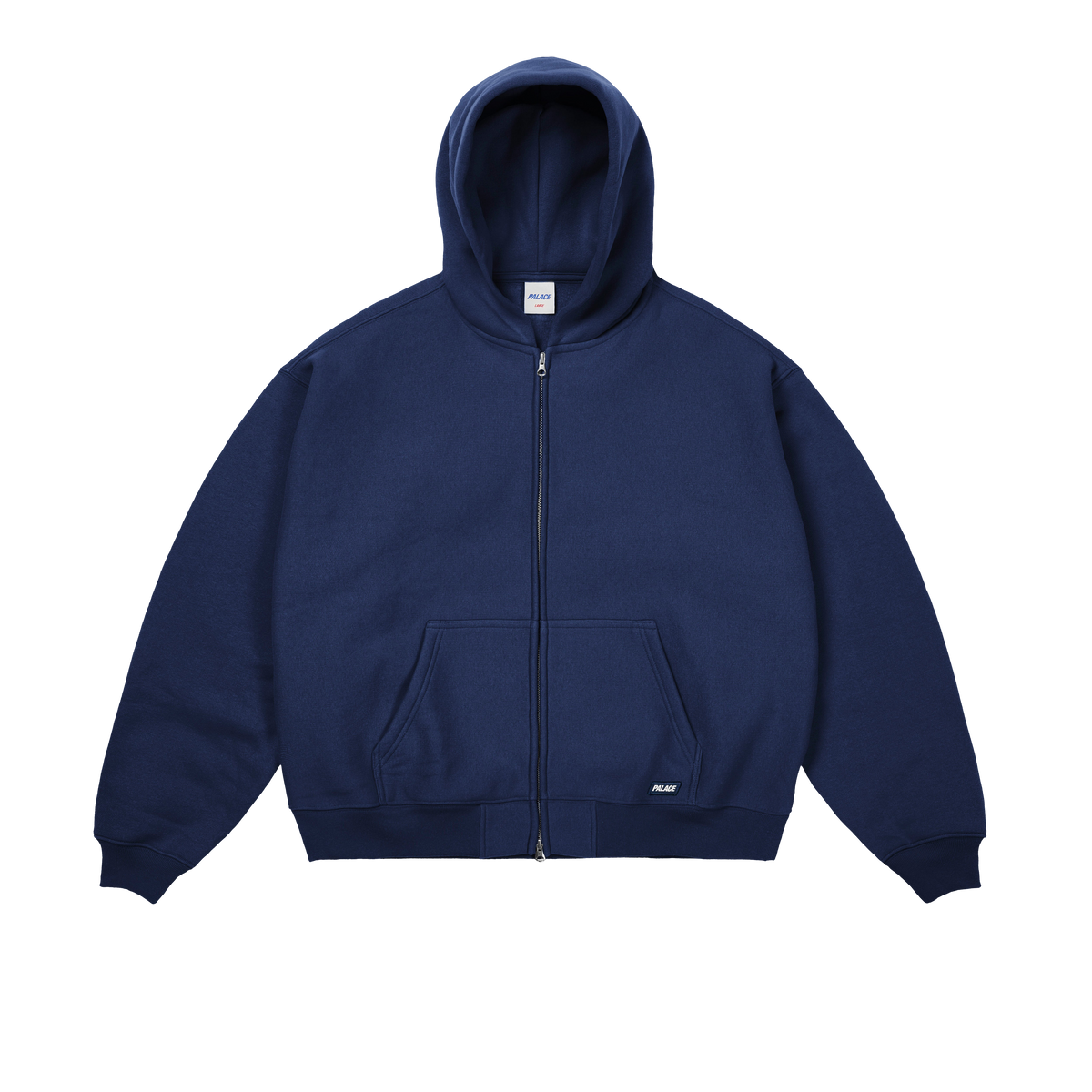 Palace Skateboards Unisex ZIP HOOD NAVY