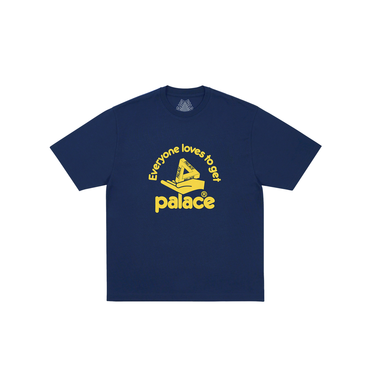 Palace Skateboards HAND OUT T-Shirt GREY MARL