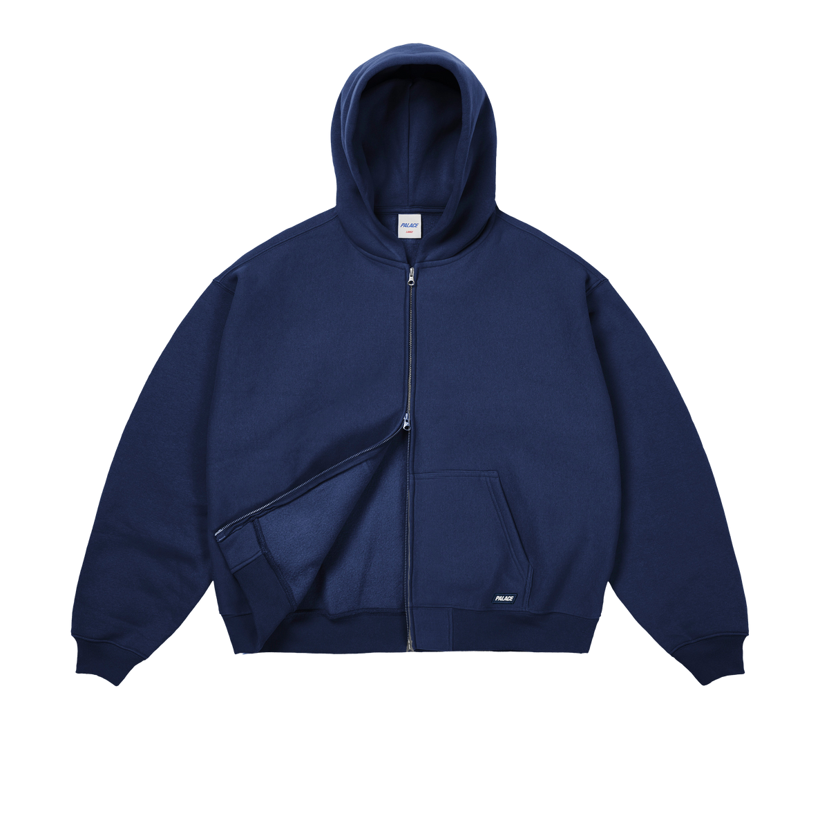Palace Skateboards Unisex ZIP HOOD NAVY