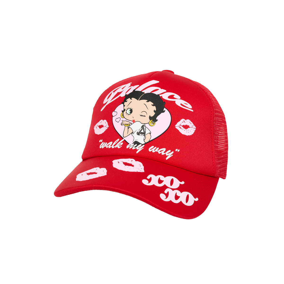 Palace Skateboards Betty BOOP Trucker RED