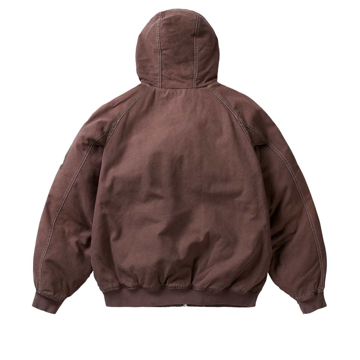 Palace Skateboards 10 OZ Hooded Canvas Jacket Brown