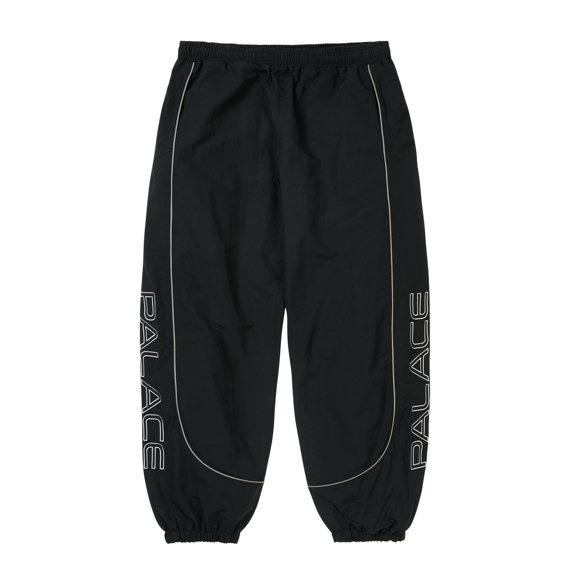 Palace Skateboards Piped Shell Jogger Black
