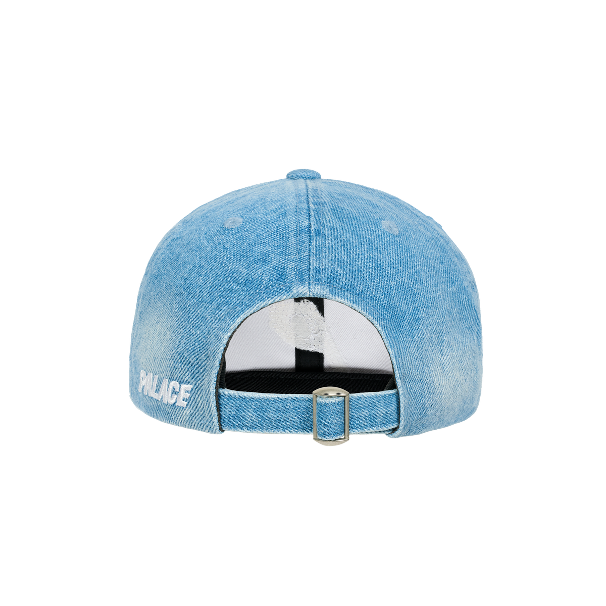 Palace Skateboards Bleached Denim P 6-Panel Stonewash