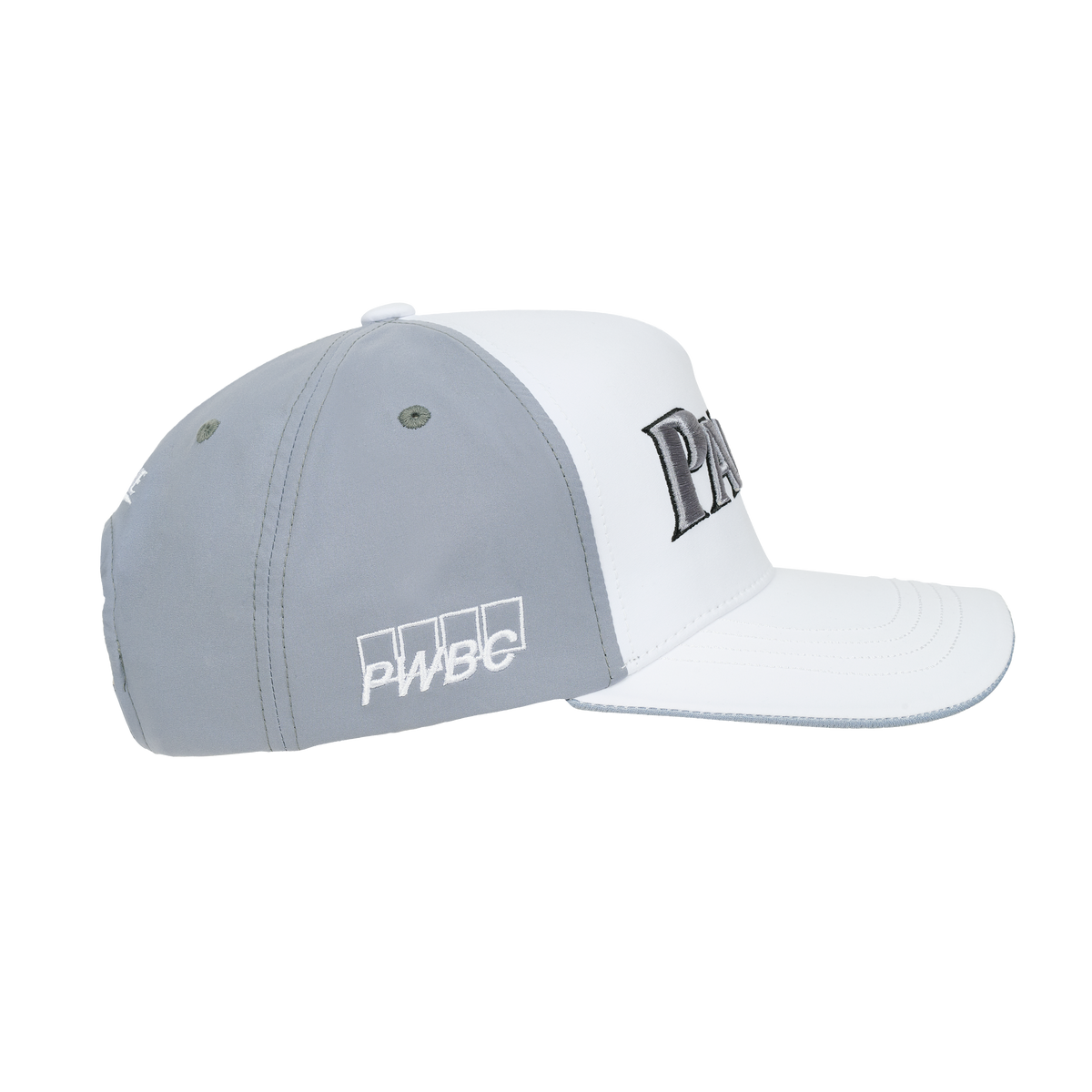 Palace Skateboards GOLF P-Frame 5-Panel Snapback White / GREY