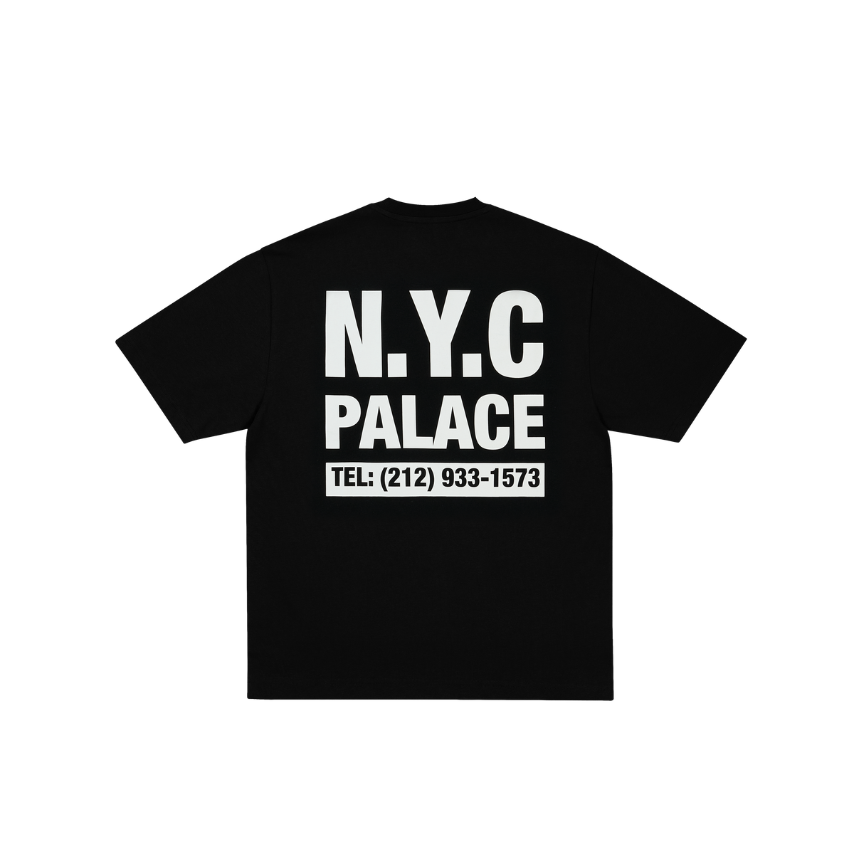 Palace Skateboards SHOP Numbers T-Shirt Black