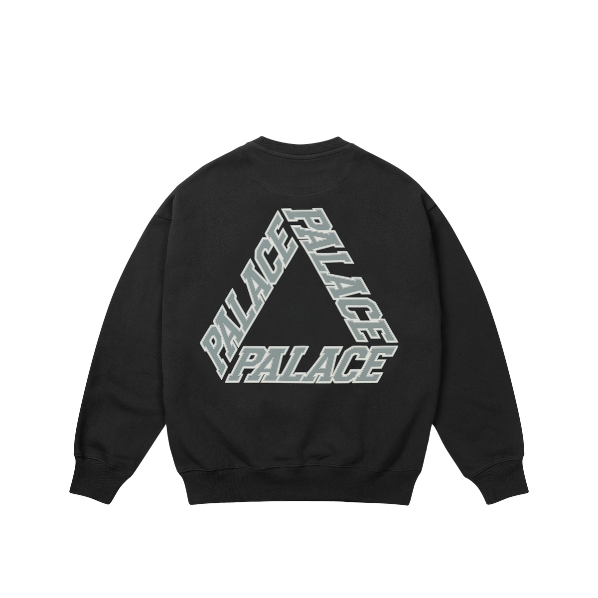 Palace Skateboards P3 Stitch CREW GREY MARL