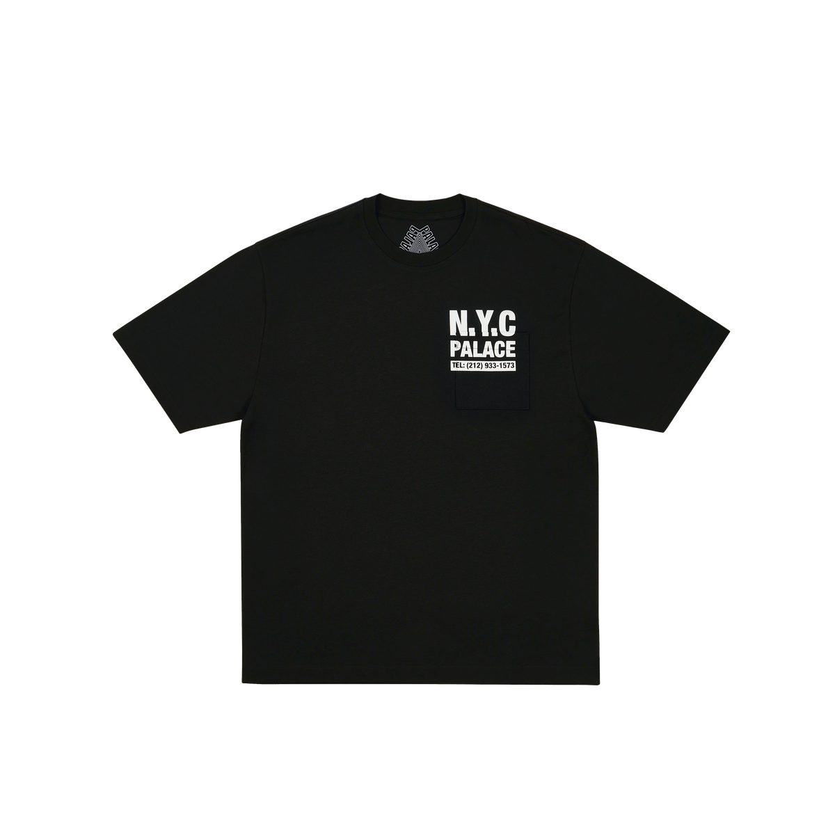 Palace Skateboards SHOP Numbers T-Shirt Black