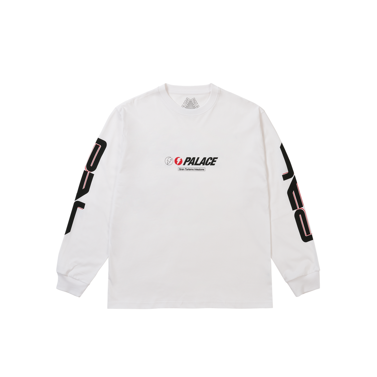 Palace Skateboards Palinari Longsleeve White