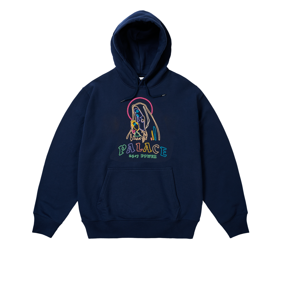Palace Skateboards PRAY for US HOOD Maroonish