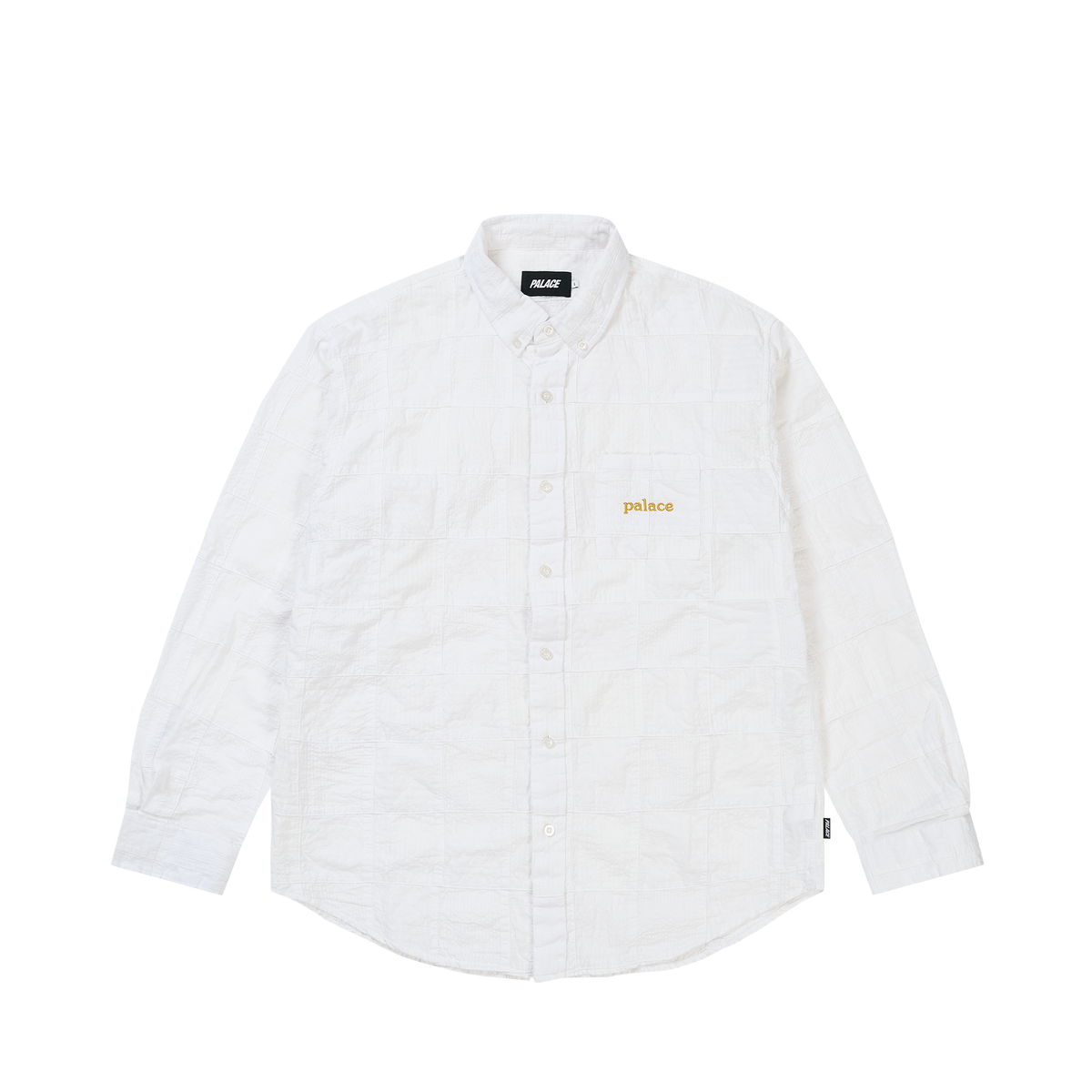 Palace Skateboards SEER Patch Oxford Shirt NAVY